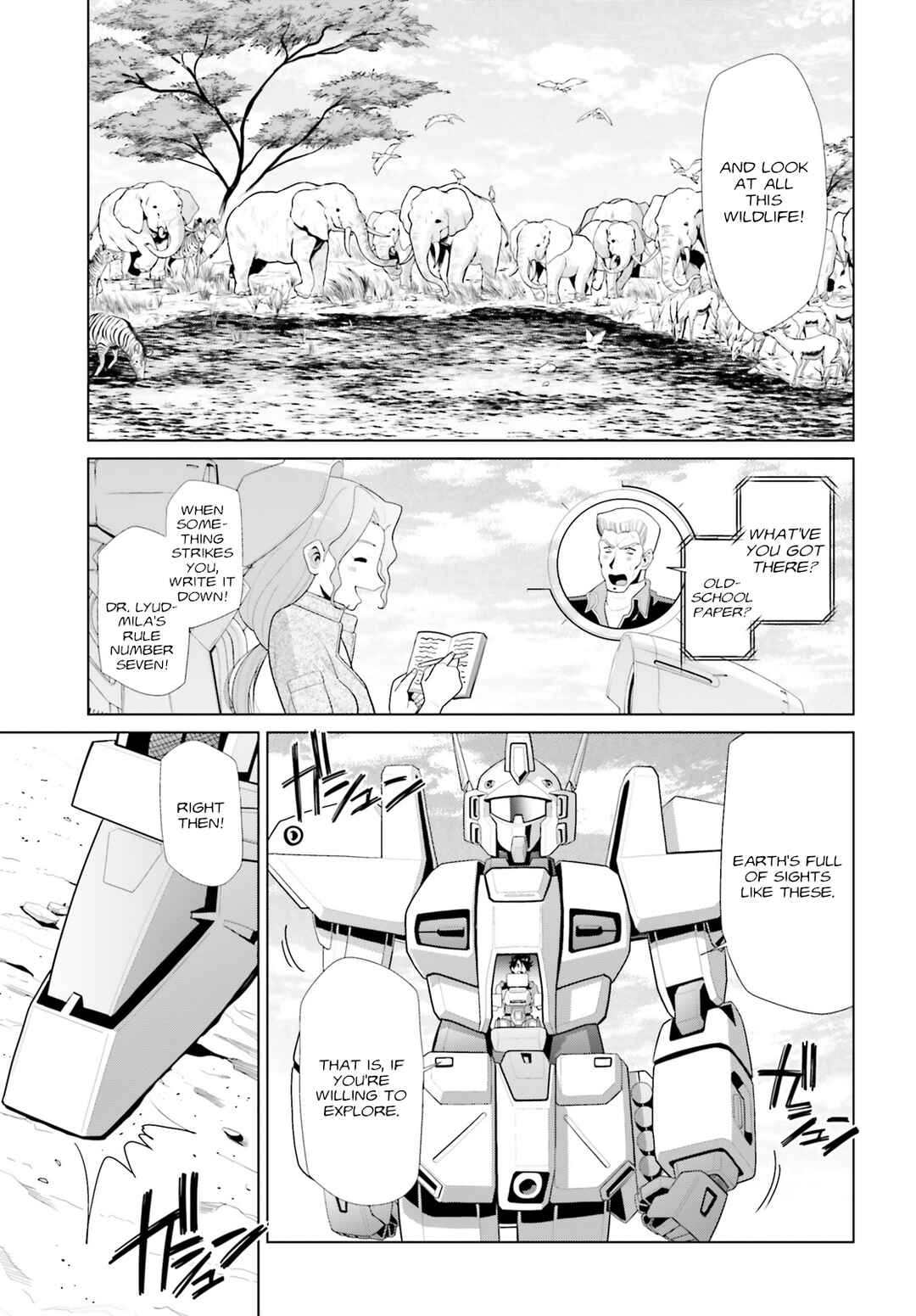 Page 33 Chapter 11 Mobile Suit Gundam F90 Cluster
