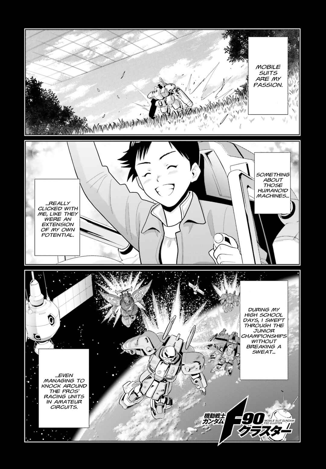 Page 1 Chapter 7 Mobile Suit Gundam F90 Cluster