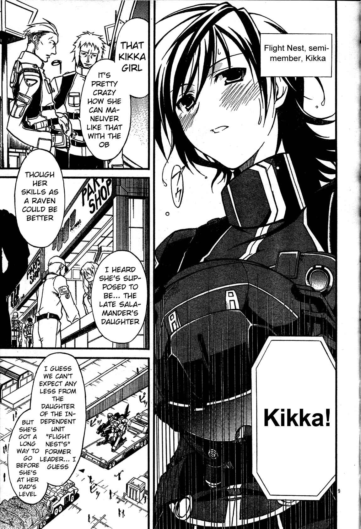Page 11 Chapter 1 Armored Core - Tower City Blade