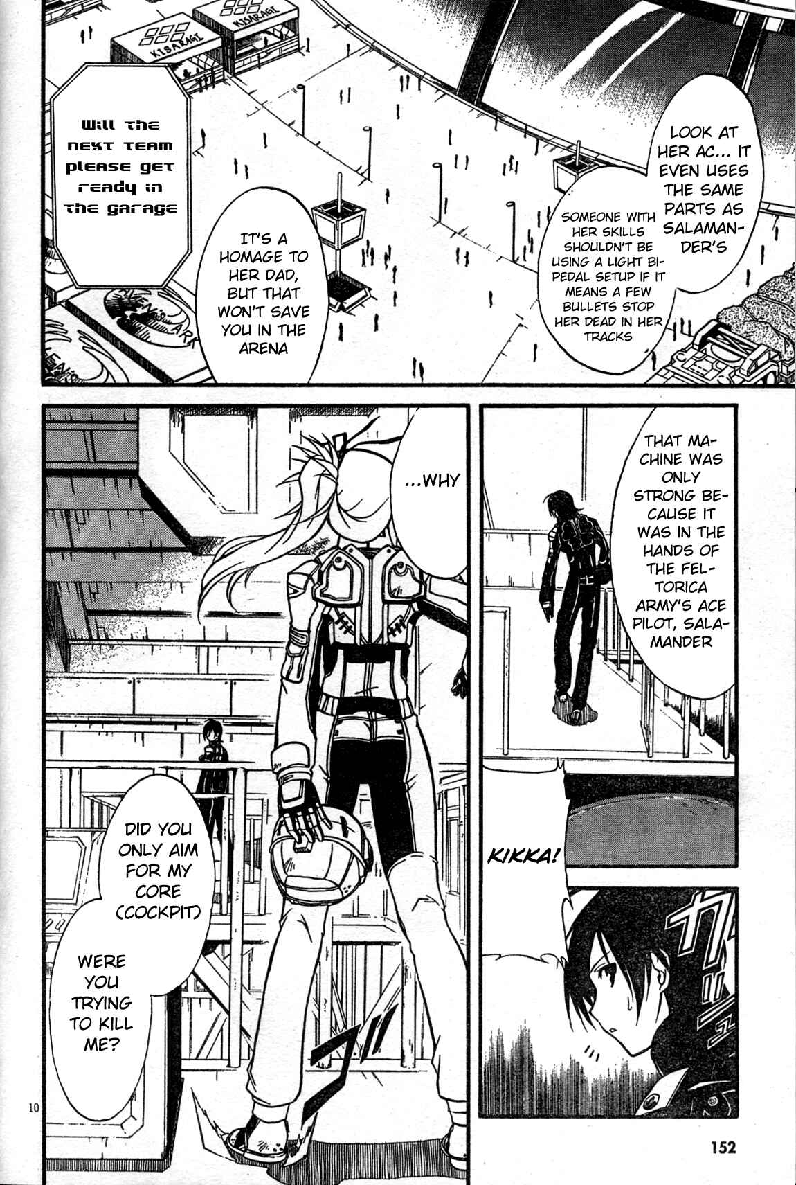 Page 12 Chapter 1 Armored Core - Tower City Blade