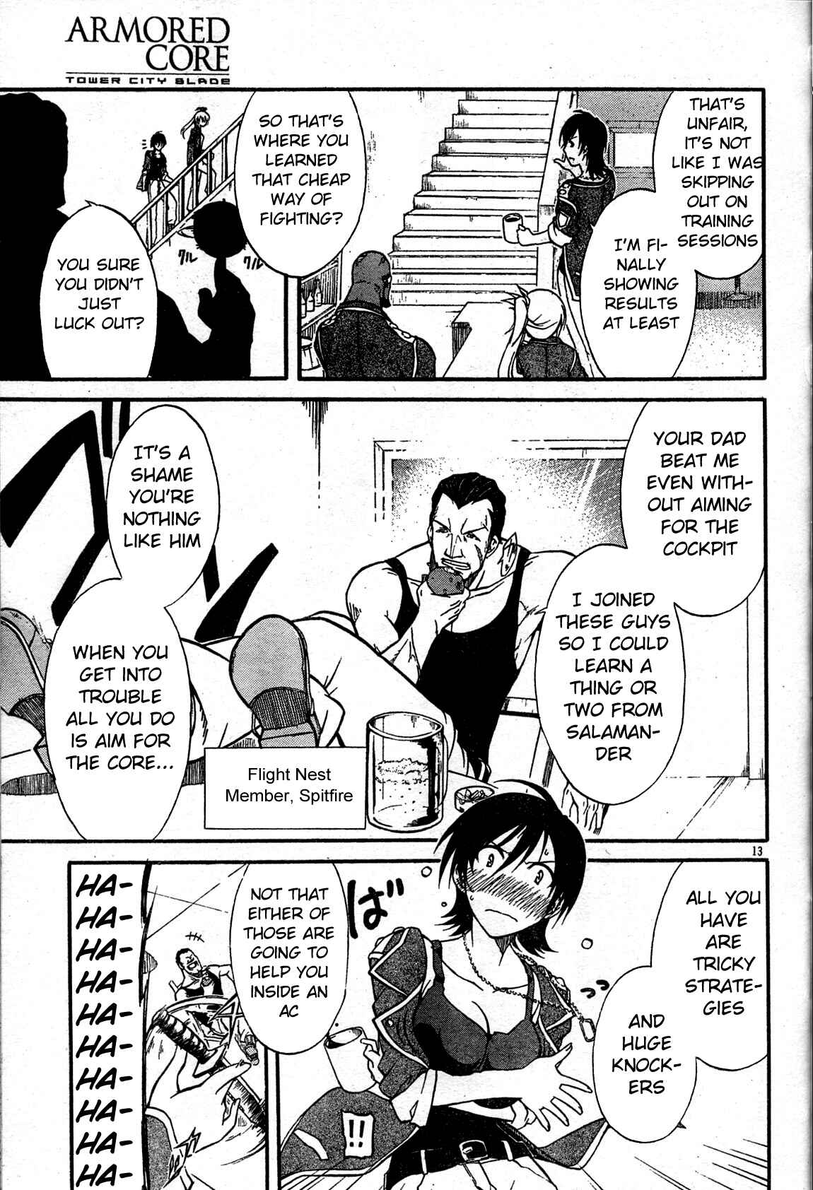 Page 15 Chapter 1 Armored Core - Tower City Blade