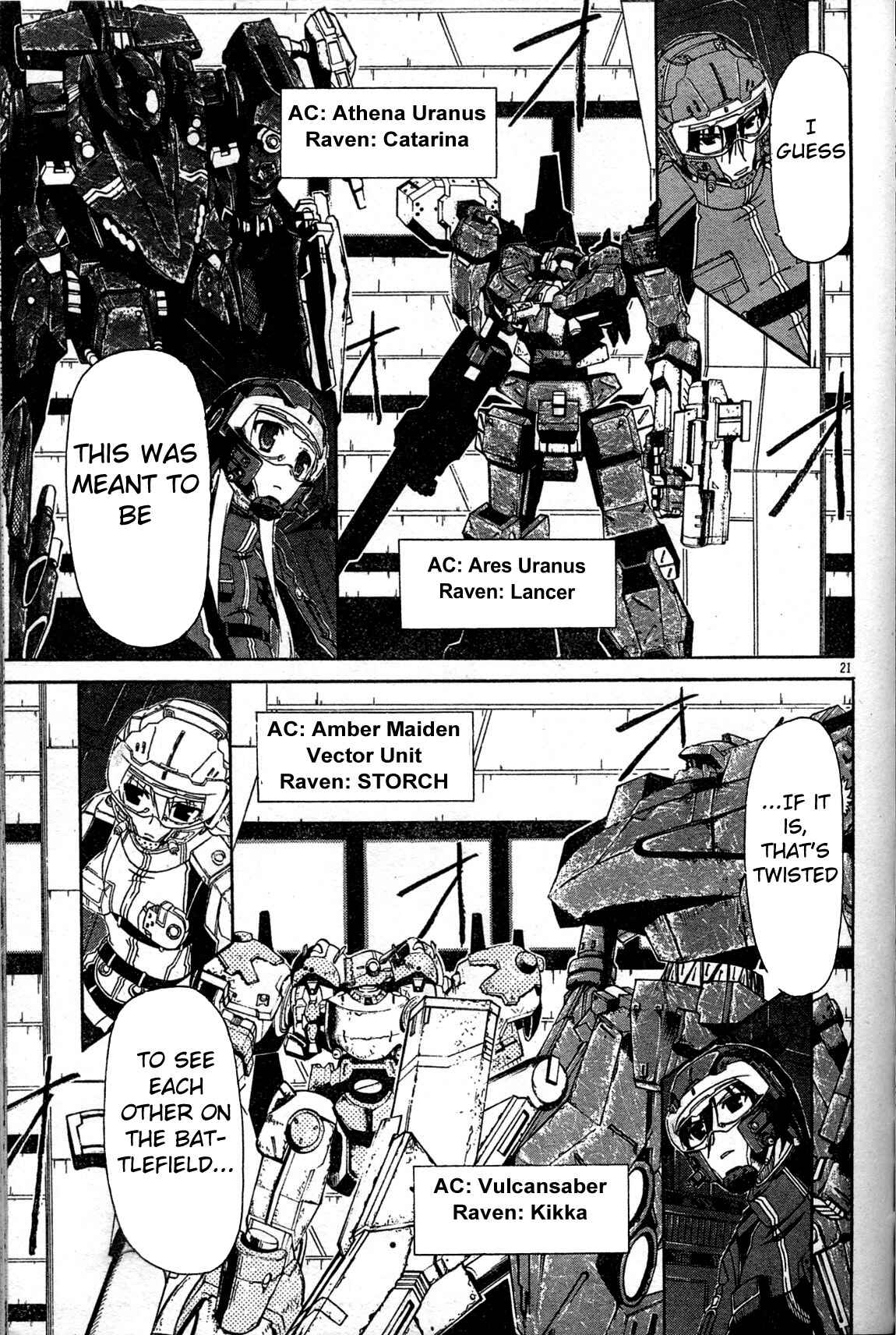 Page 21 Chapter 4 Armored Core - Tower City Blade