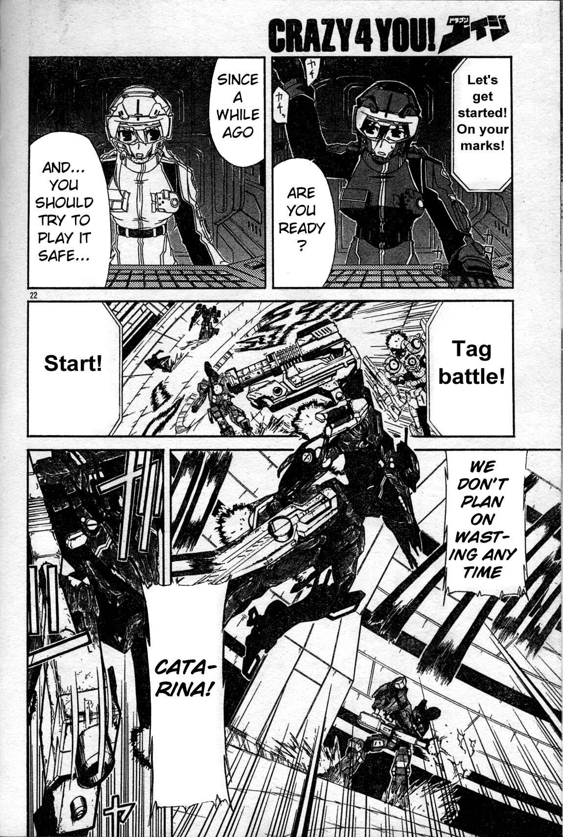 Page 22 Chapter 4 Armored Core - Tower City Blade