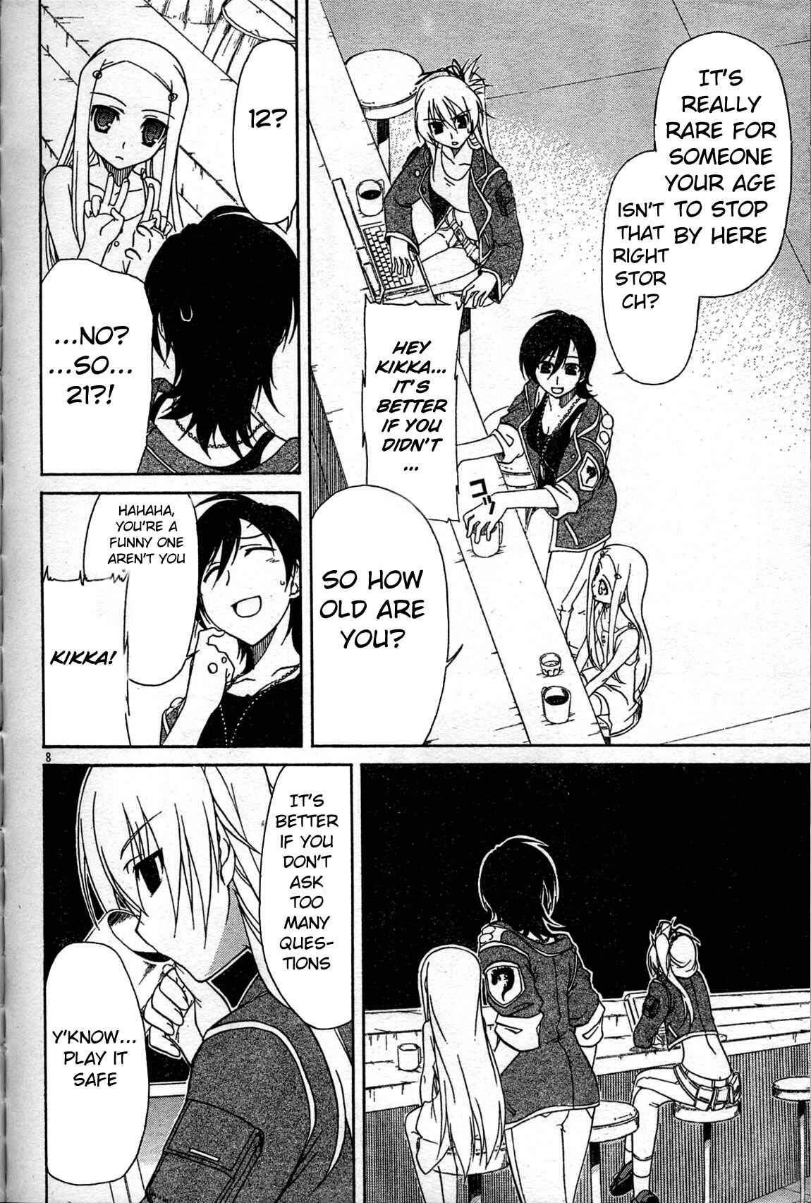 Page 8 Chapter 4 Armored Core - Tower City Blade