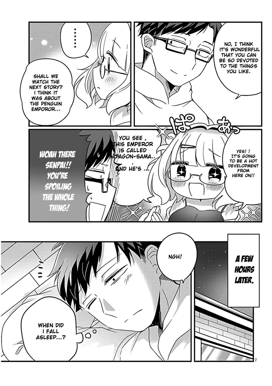 Page 7 Chapter 5 Kurumida-senpai no Guttara Kawaii Himitsu
