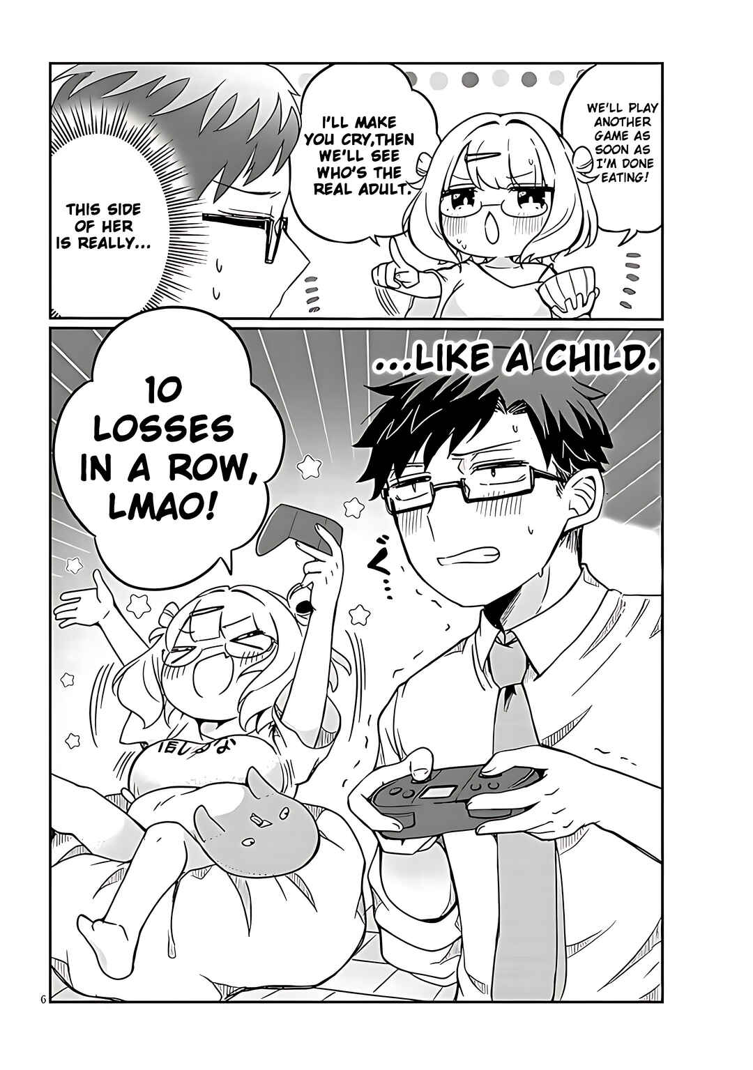 Page 6 Chapter 2 Kurumida-senpai no Guttara Kawaii Himitsu