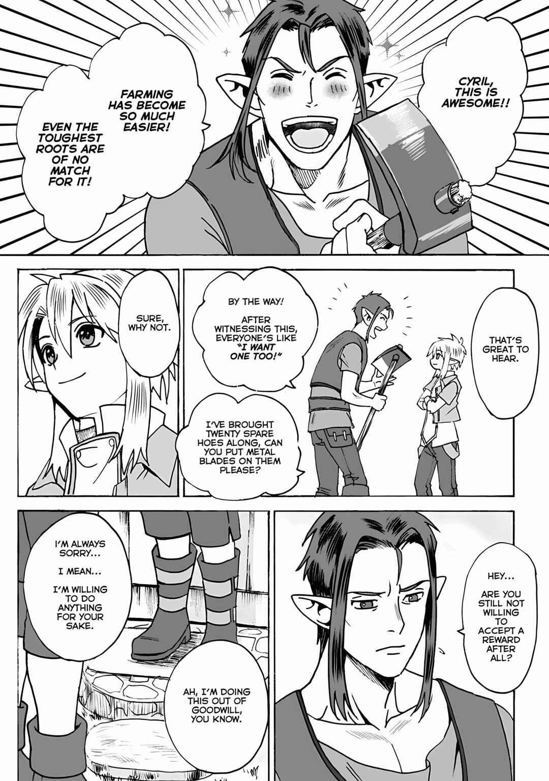 Page 8 Chapter 4.3 Elf Tensei Kara no Cheat Kenkokuki