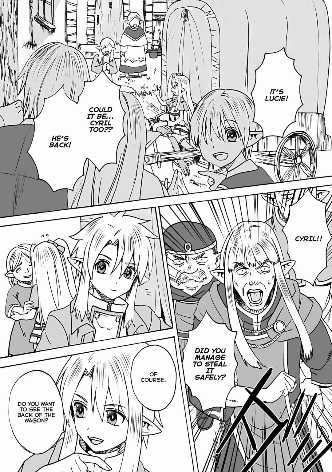 Page 6 Chapter 4.1 Elf Tensei Kara no Cheat Kenkokuki