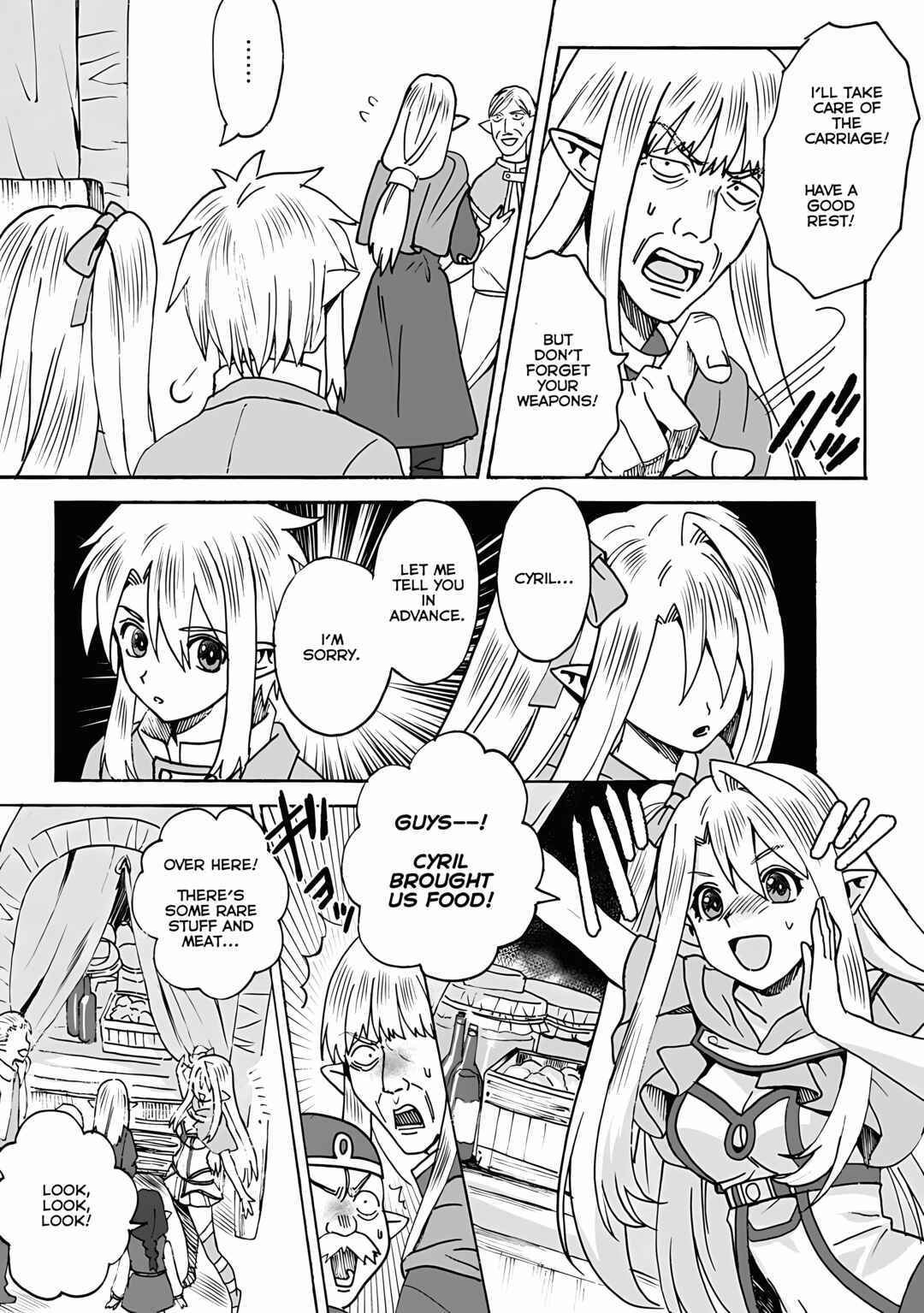 Page 8 Chapter 4.1 Elf Tensei Kara no Cheat Kenkokuki