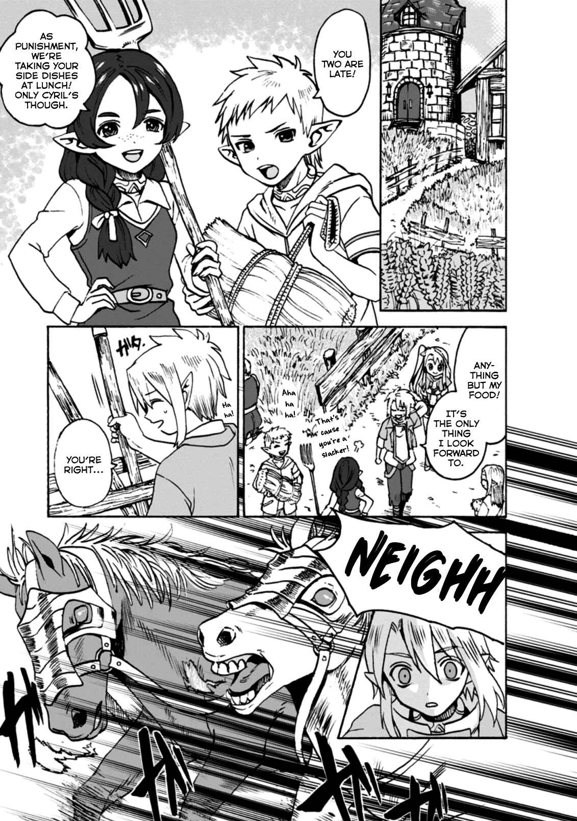 Page 1 Chapter 1.2 Elf Tensei Kara no Cheat Kenkokuki