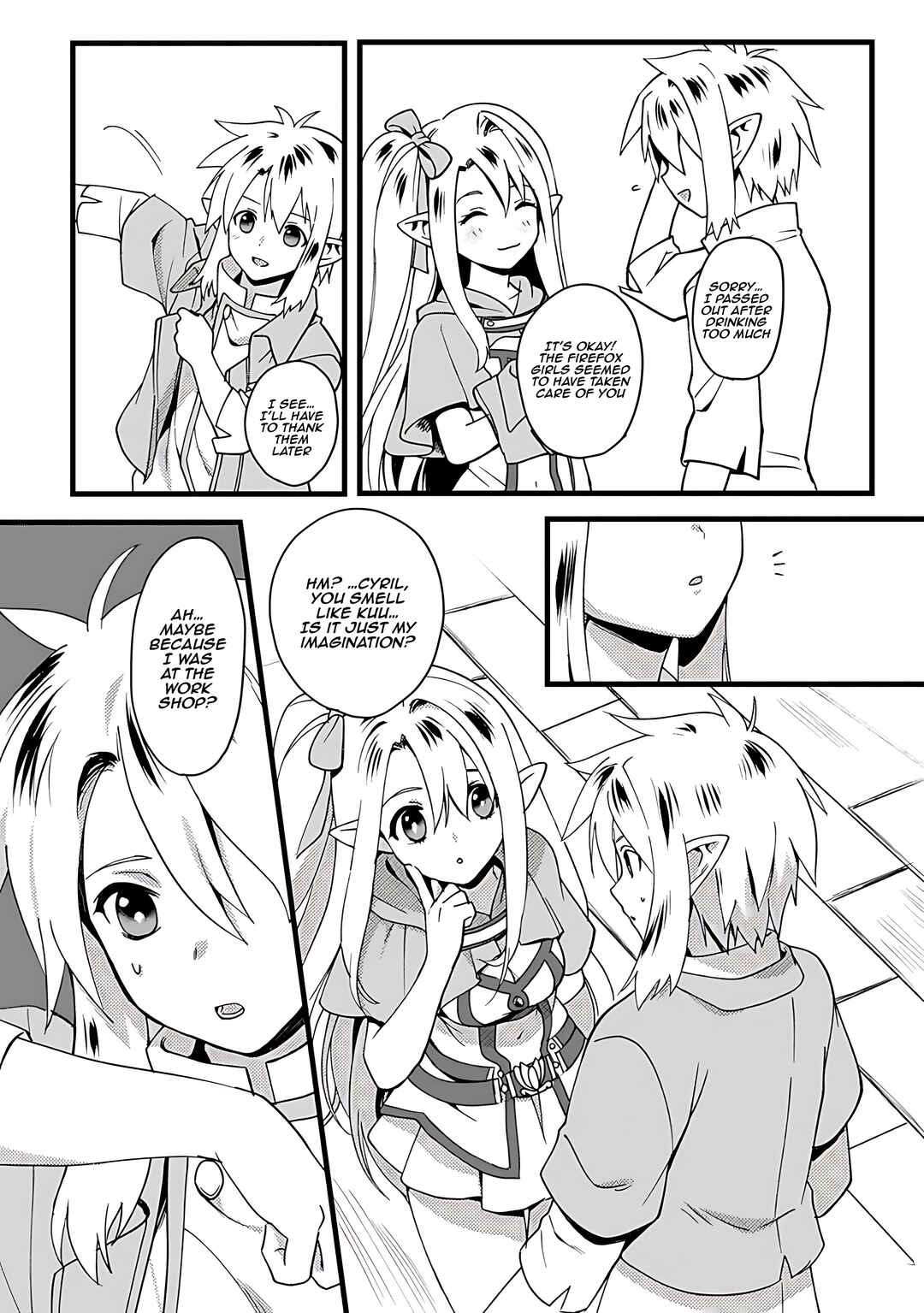 Page 14 Chapter 11 Elf Tensei Kara no Cheat Kenkokuki