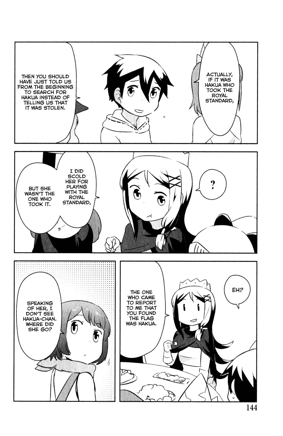 Page 4 Chapter 9.2 If she raises the flag, O brave hero, what have you done by raising a flag!?