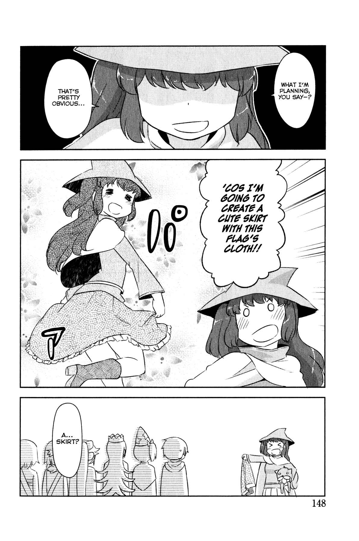 Page 8 Chapter 9.2 If she raises the flag, O brave hero, what have you done by raising a flag!?