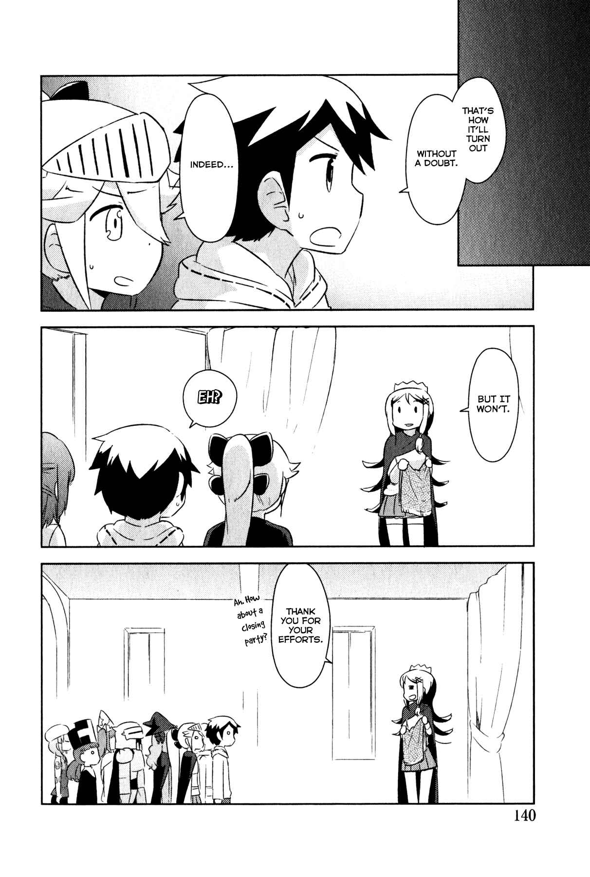 Page 8 Chapter 9 If she raises the flag, O brave hero, what have you done by raising a flag!?