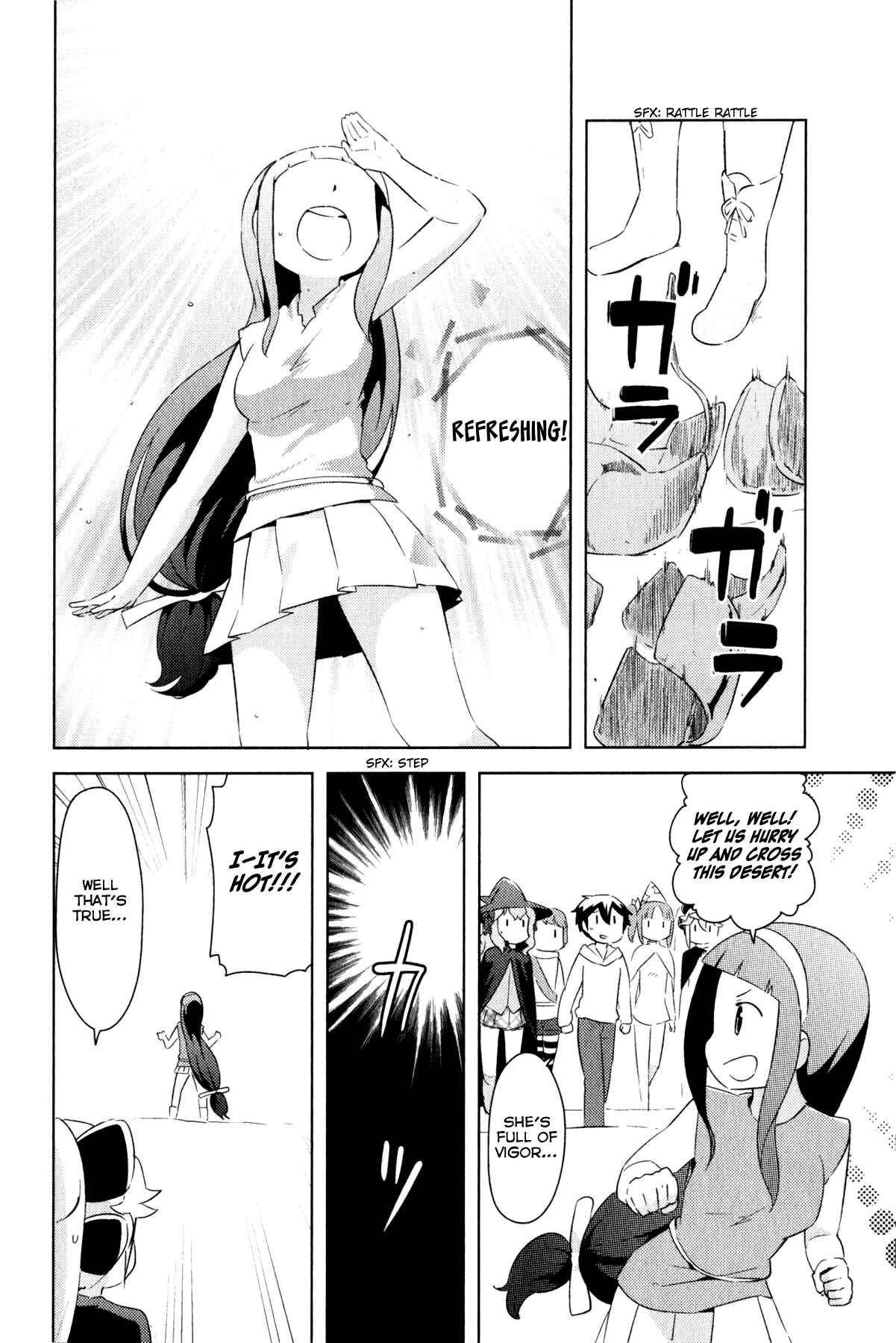 Page 2 Chapter 6 If she raises the flag, O brave hero, what have you done by raising a flag!?