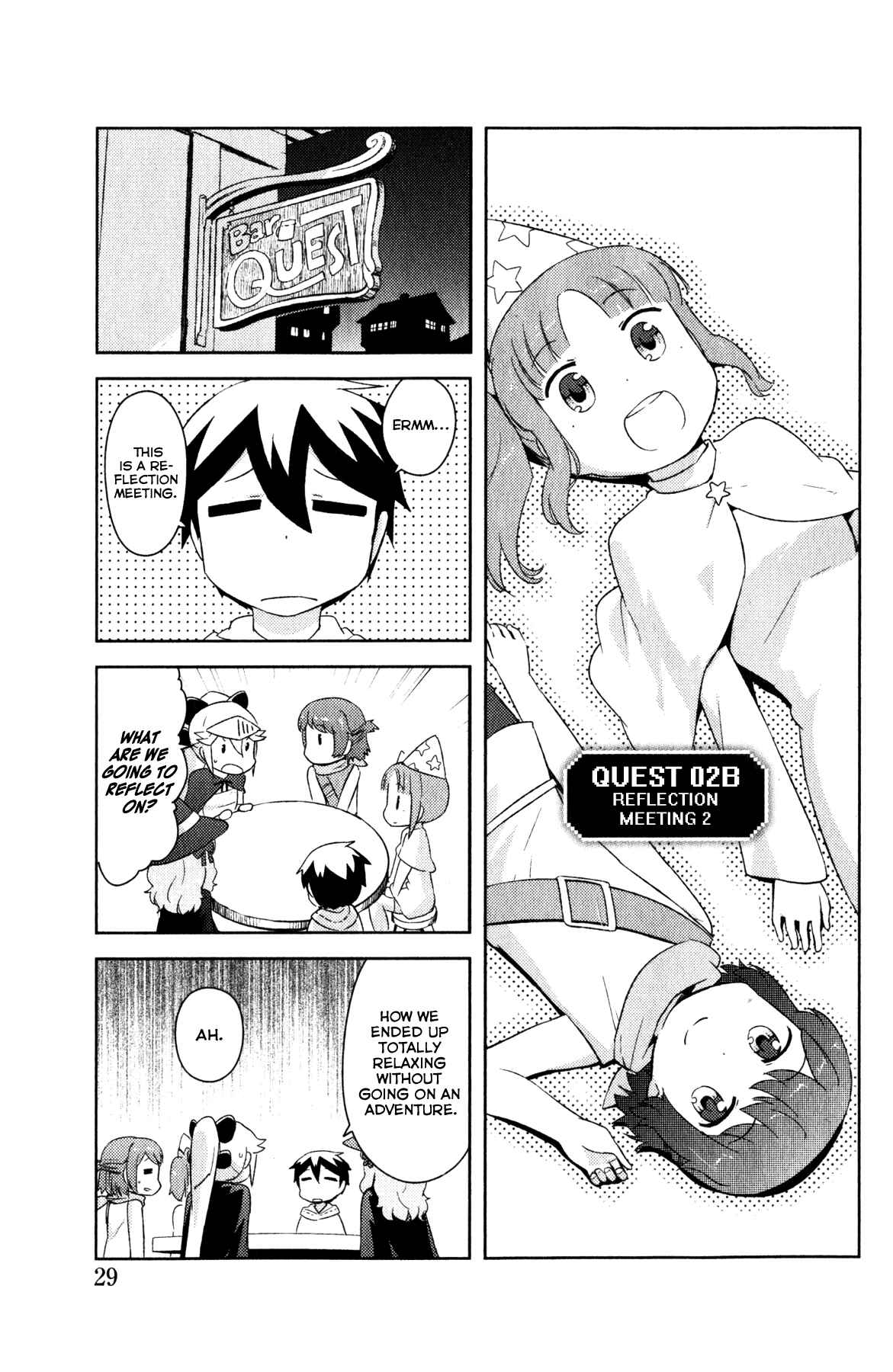 Page 1 Chapter 2.2 If she raises the flag, O brave hero, what have you done by raising a flag!?