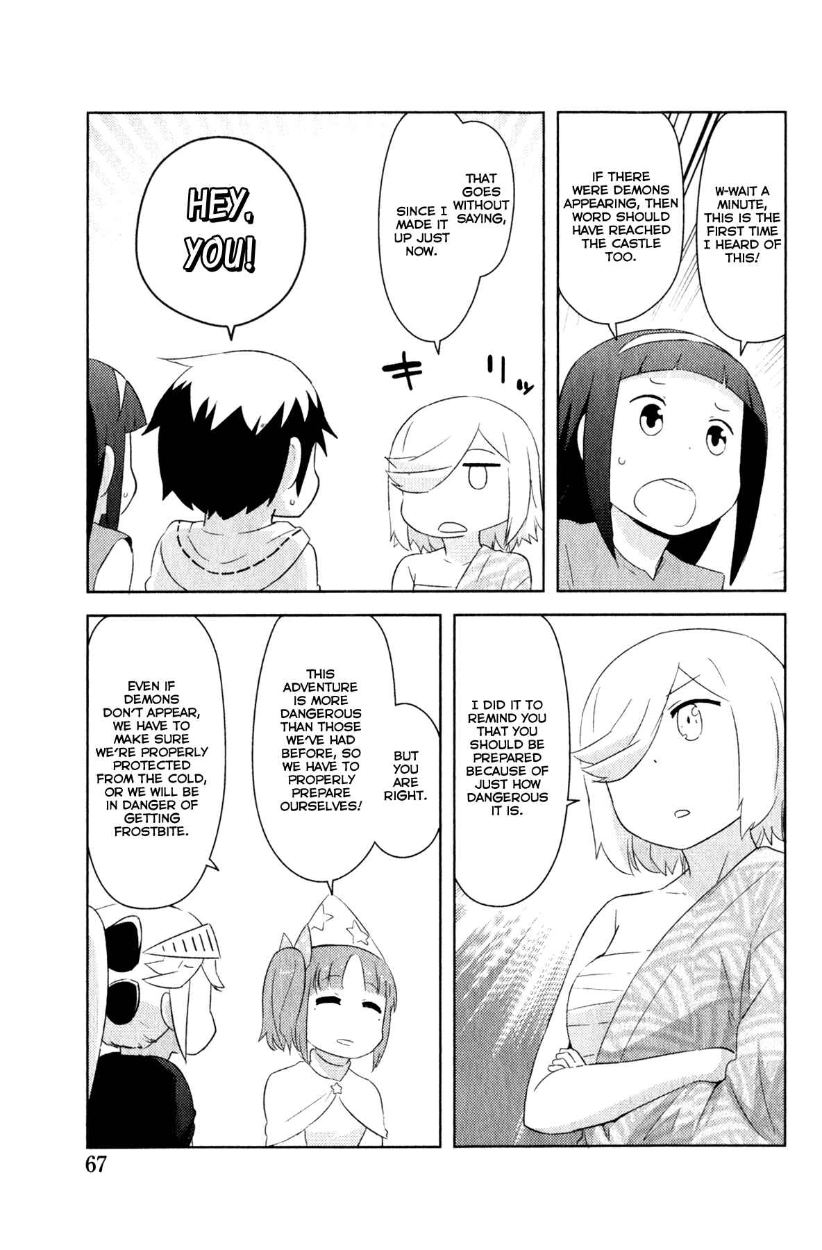 Page 7 Chapter 4.2 If she raises the flag, O brave hero, what have you done by raising a flag!?