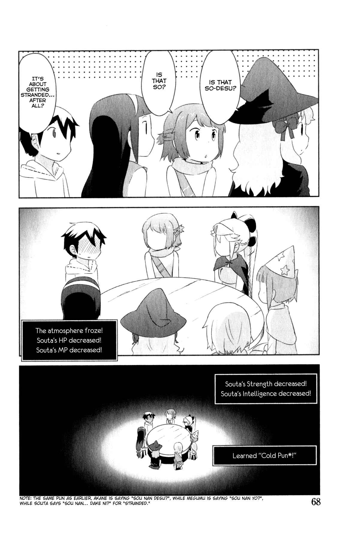 Page 8 Chapter 4.2 If she raises the flag, O brave hero, what have you done by raising a flag!?
