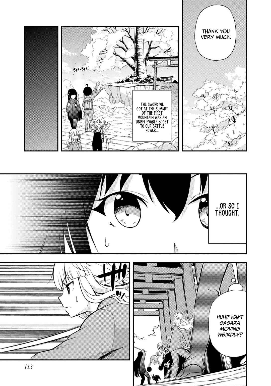 Page 8 Chapter 11 Chikyuu-san wa Level Up Shimashita!