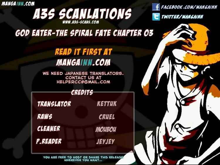 Page 15 Chapter 3 GOD EATER - the spiral fate