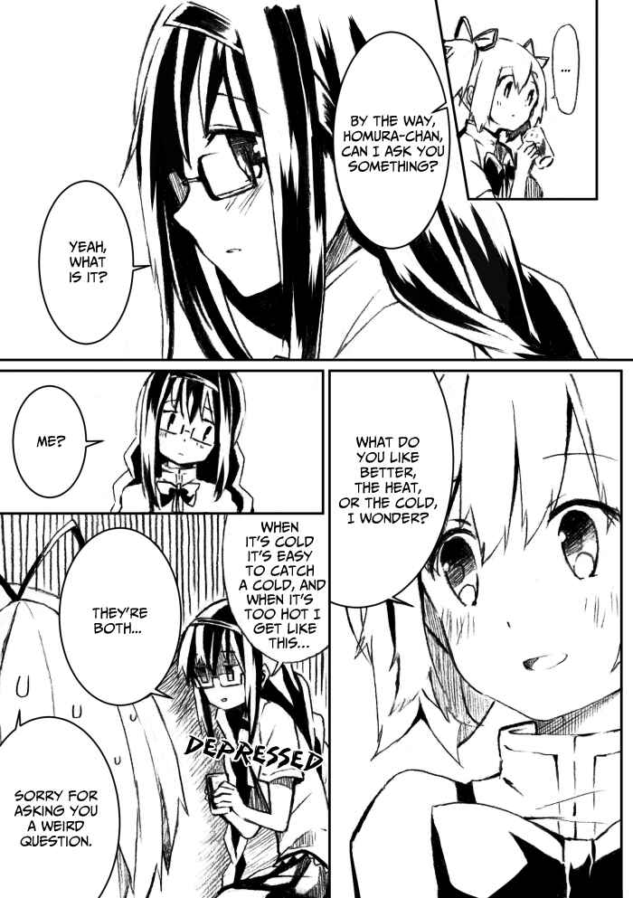 Page 7 Chapter Unknown_1ec4 Mahou Shoujo Madoka★Magica - Nanka Kyou wa Attsui ne (Doujinshi)