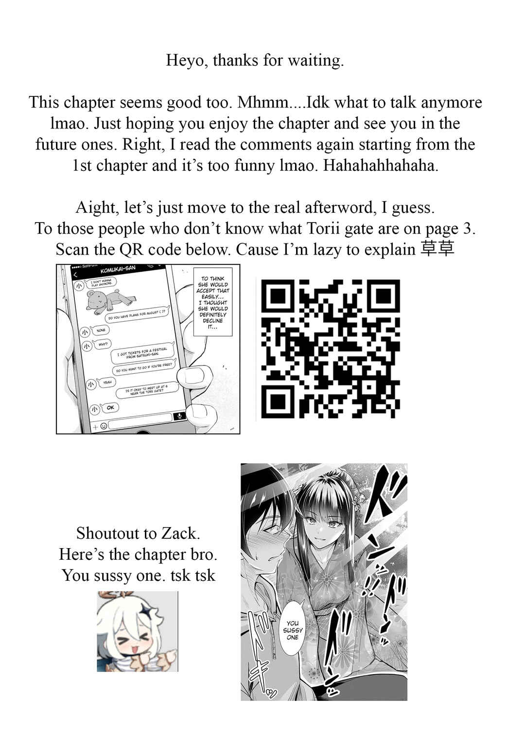 Page 22 Chapter 12 Osabori Jouzuna Komukai-san wa Ore wo Nogasanai!!