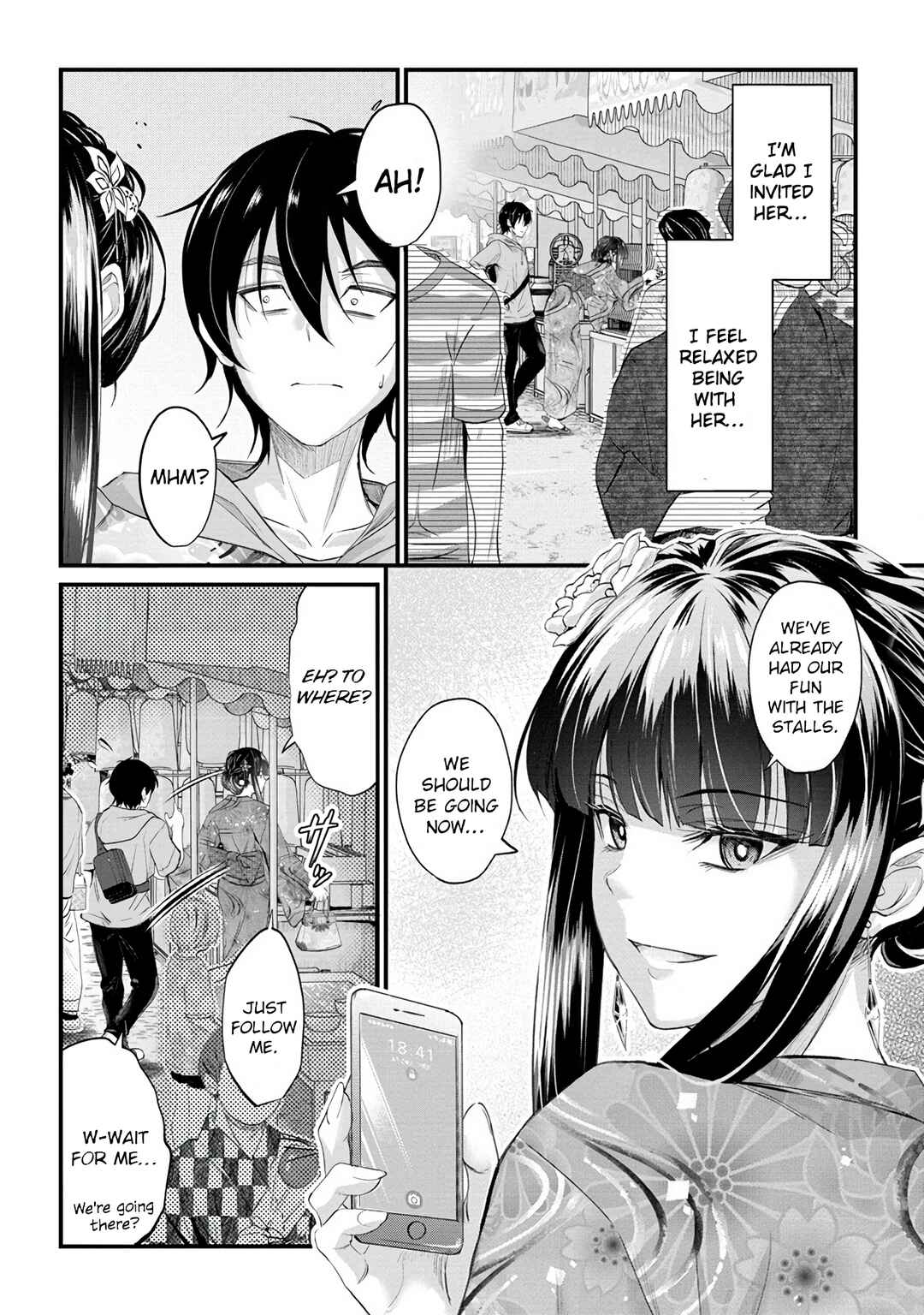 Page 9 Chapter 12 Osabori Jouzuna Komukai-san wa Ore wo Nogasanai!!