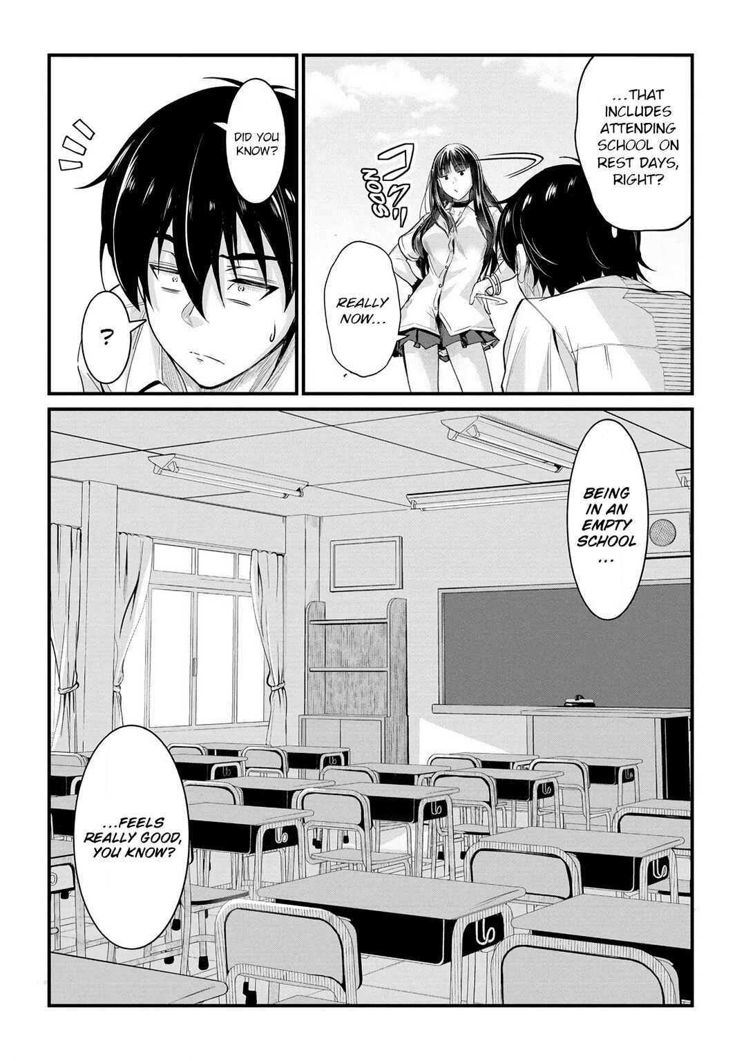 Page 9 Chapter 15 Osabori Jouzuna Komukai-san wa Ore wo Nogasanai!!