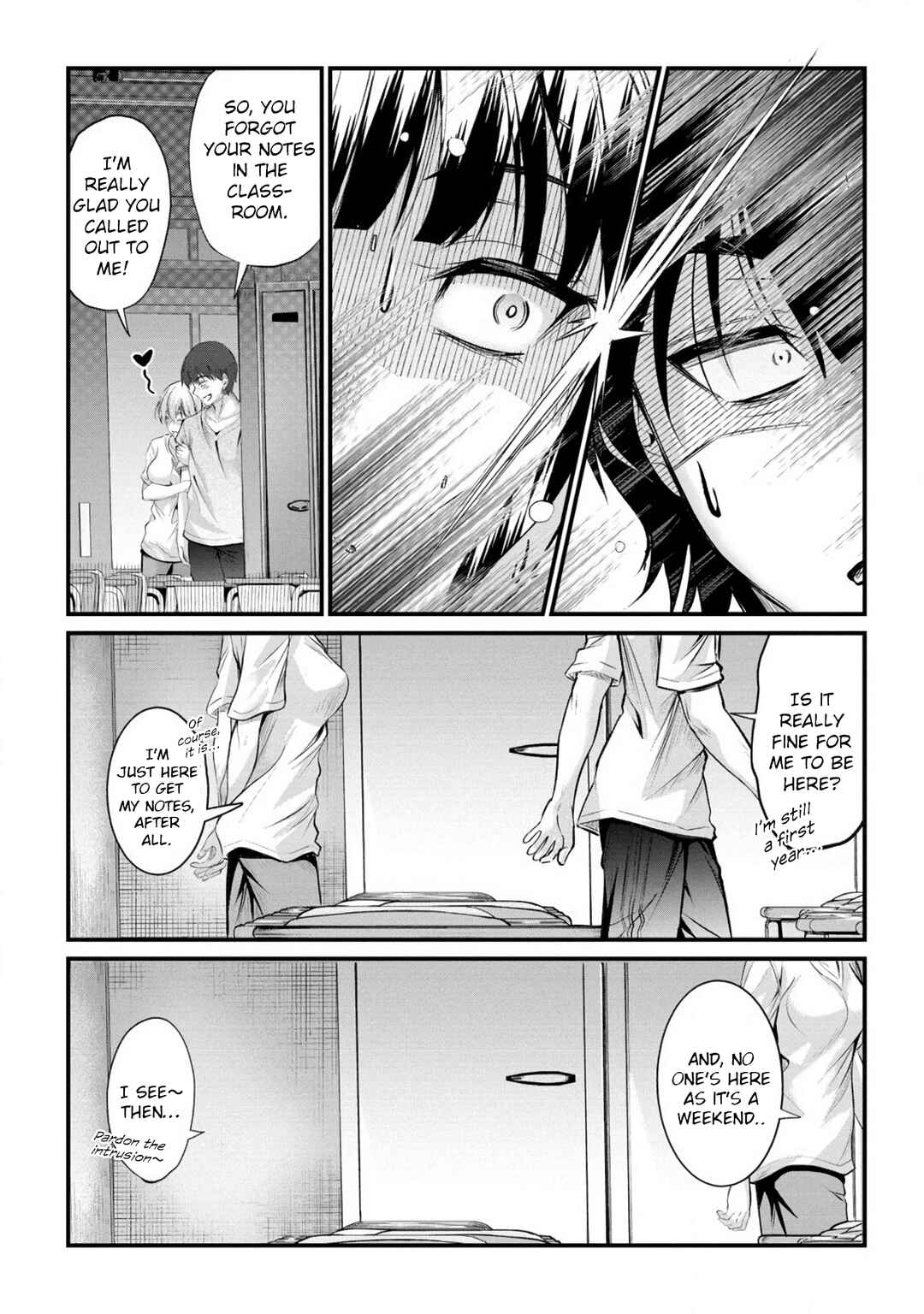 Page 19 Chapter 16 Osabori Jouzuna Komukai-san wa Ore wo Nogasanai!!