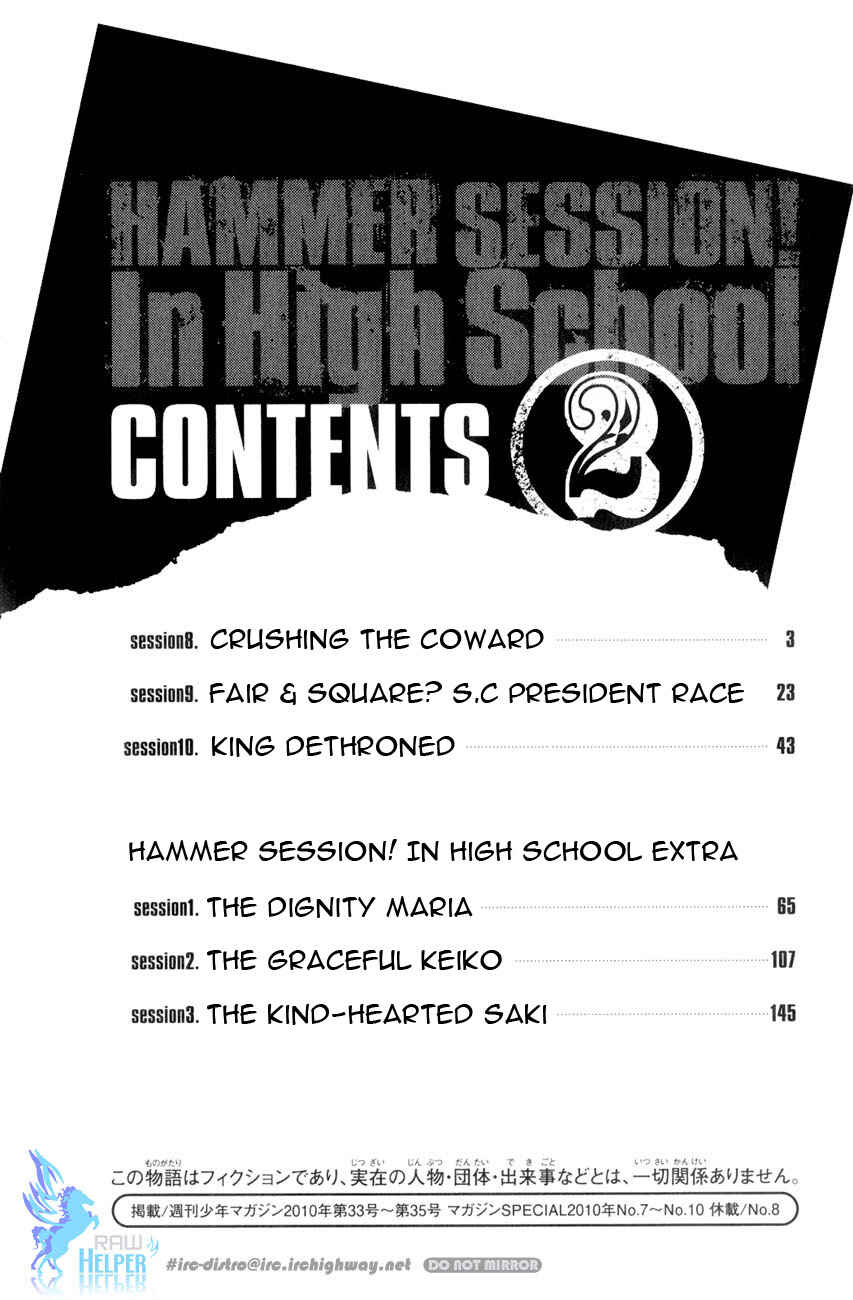 Page 6 Chapter 8 Hammer Session! In High School