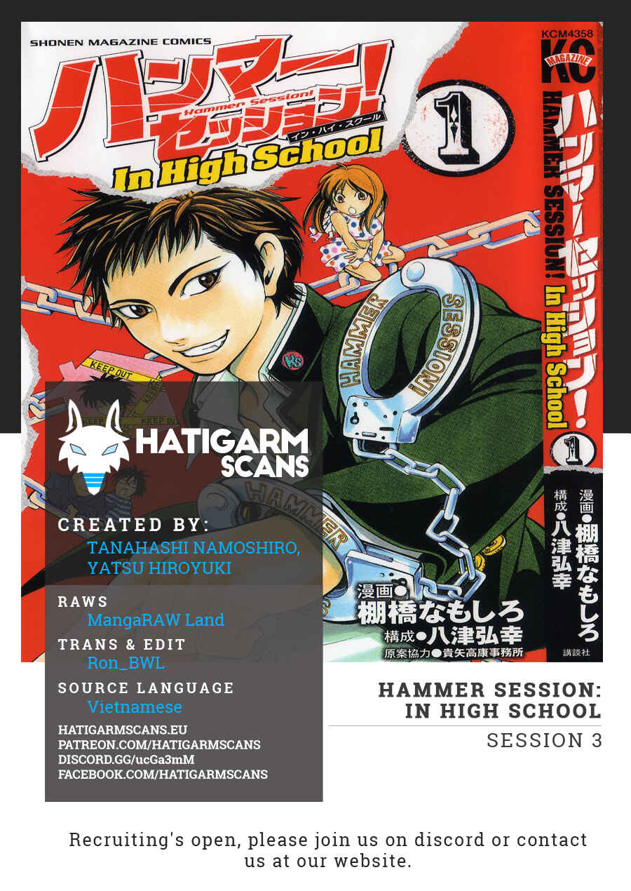 Page 1 Chapter 3 Hammer Session! In High School