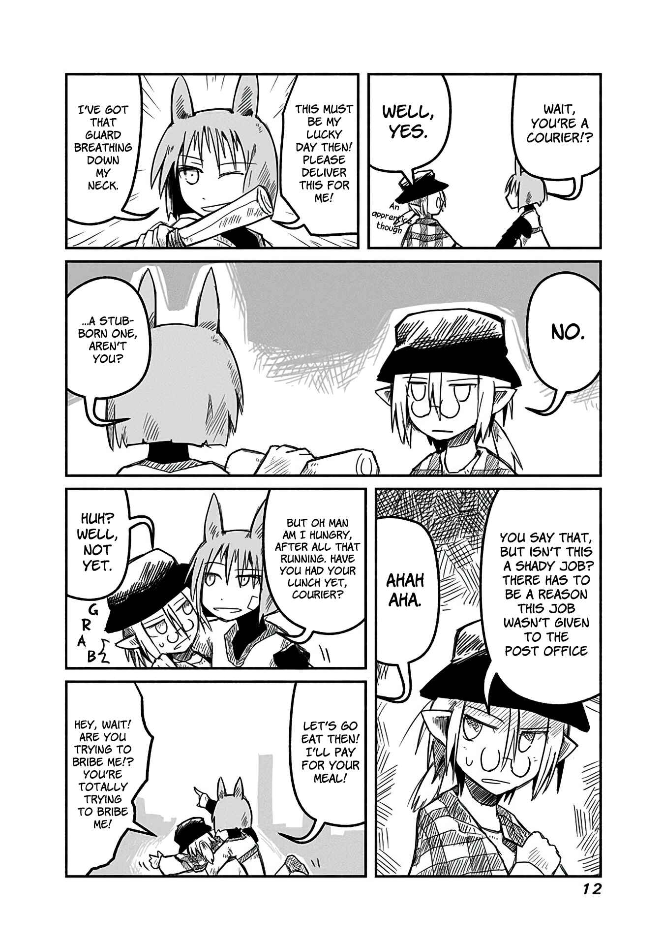 Page 12 Chapter 8 Ryuu to Yuusha to Haitatsunin