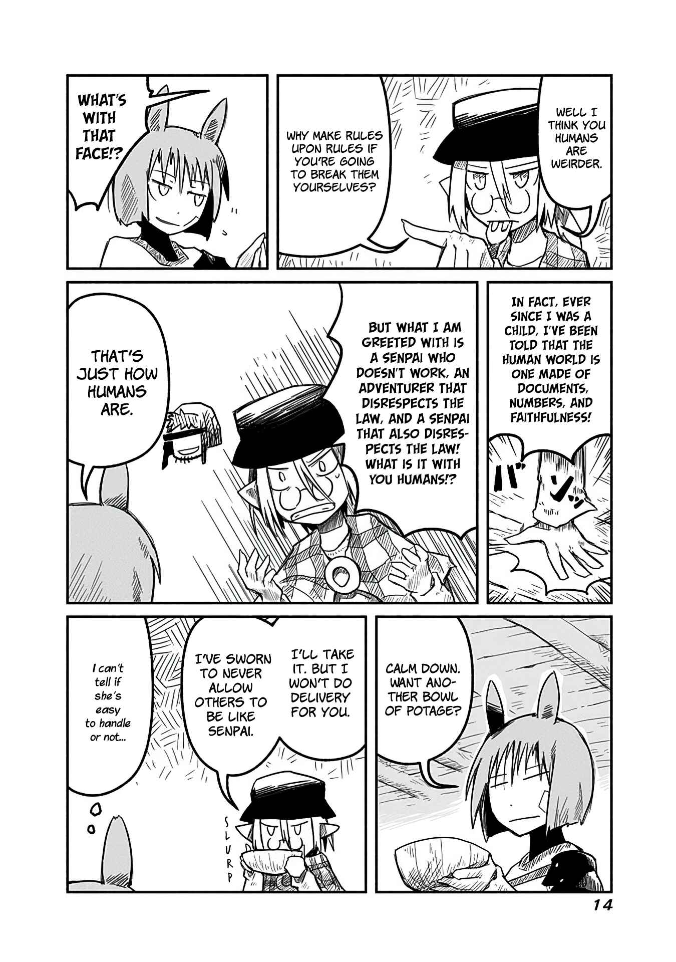 Page 14 Chapter 8 Ryuu to Yuusha to Haitatsunin