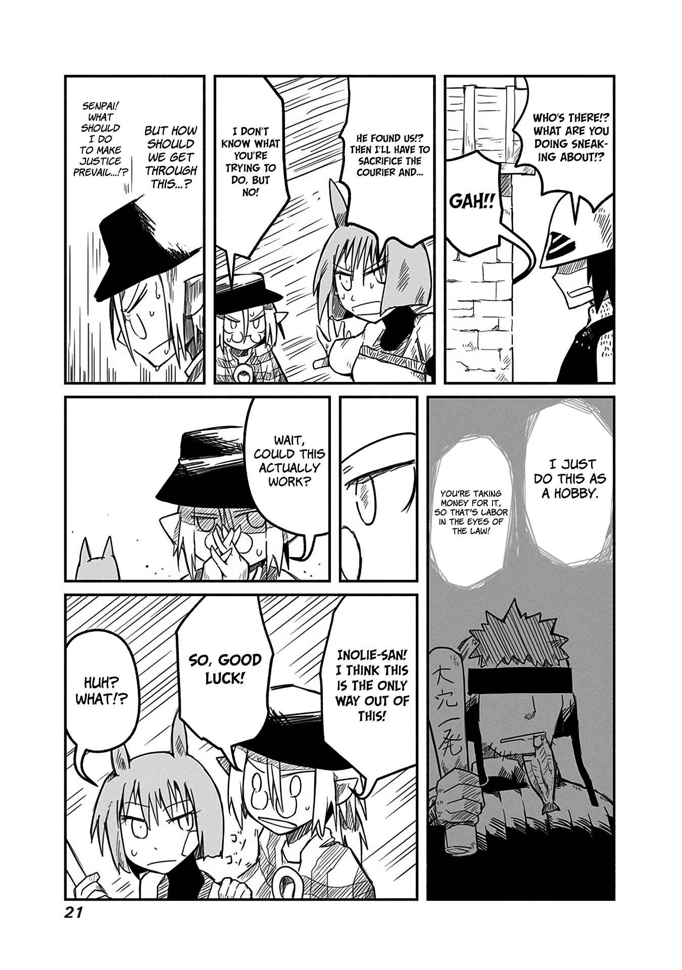 Page 21 Chapter 8 Ryuu to Yuusha to Haitatsunin
