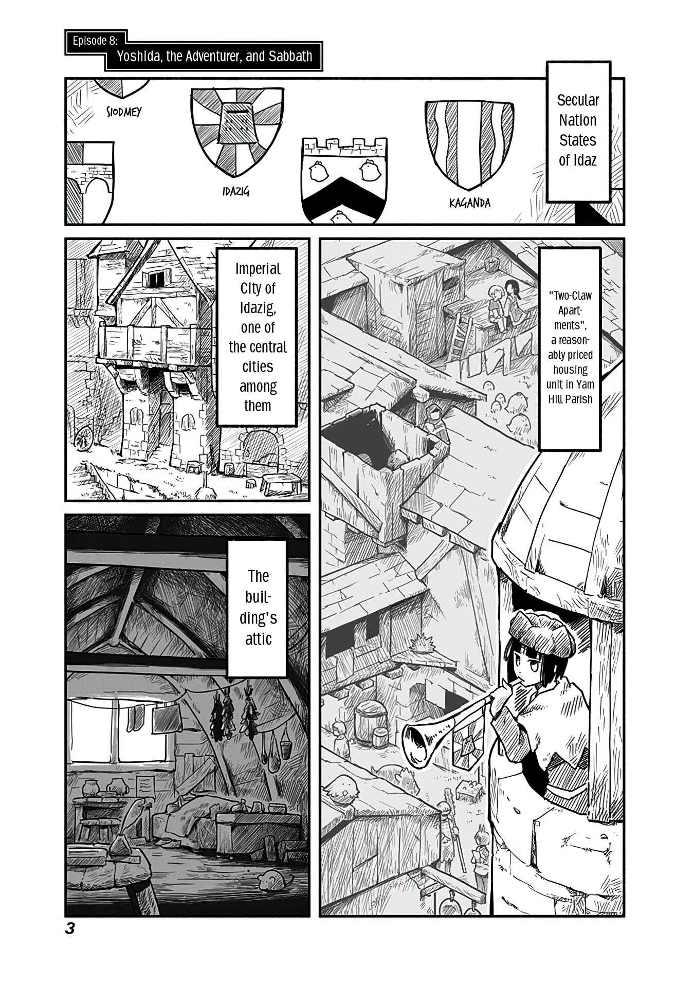 Page 3 Chapter 8 Ryuu to Yuusha to Haitatsunin