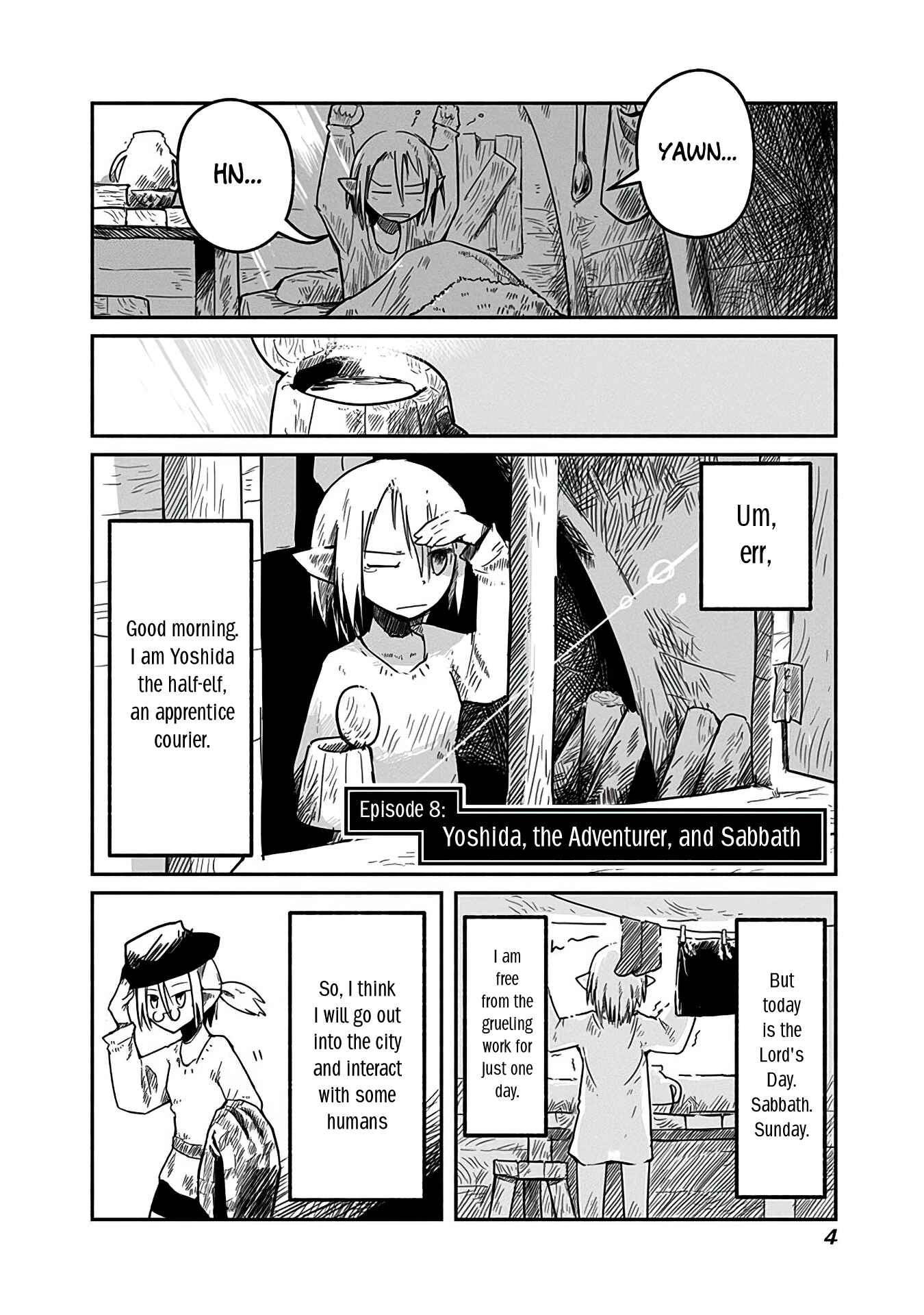 Page 4 Chapter 8 Ryuu to Yuusha to Haitatsunin