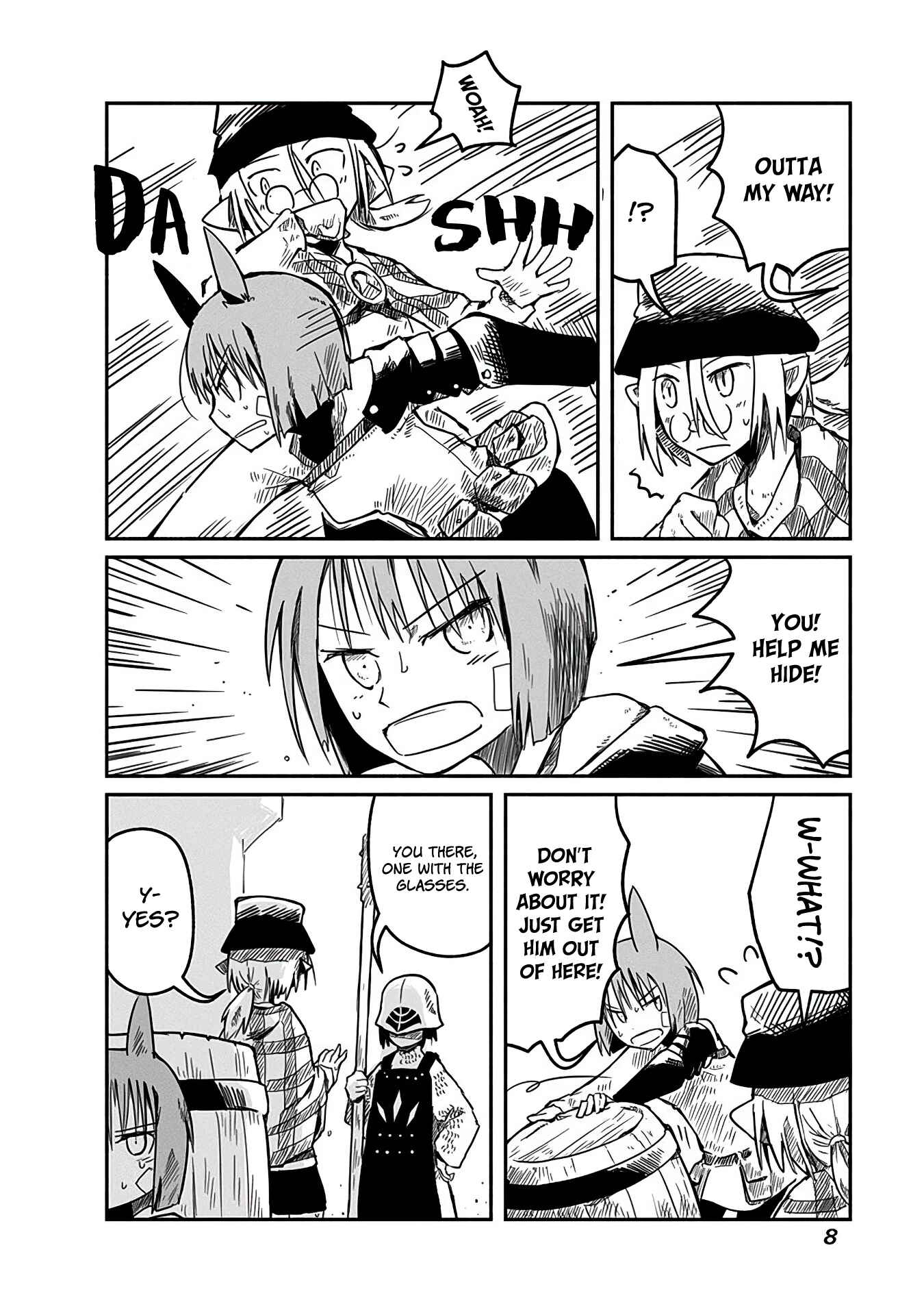 Page 8 Chapter 8 Ryuu to Yuusha to Haitatsunin