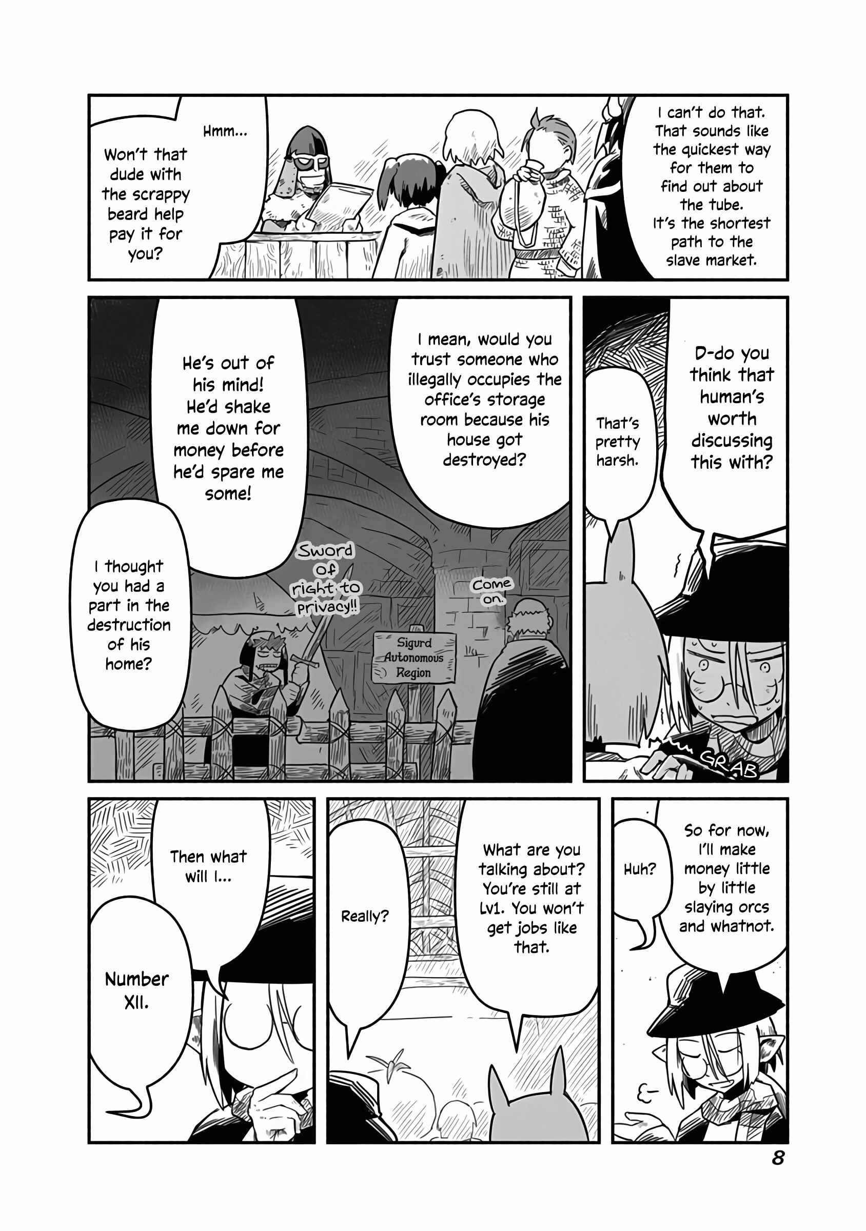 Page 8 Chapter 15 Ryuu to Yuusha to Haitatsunin