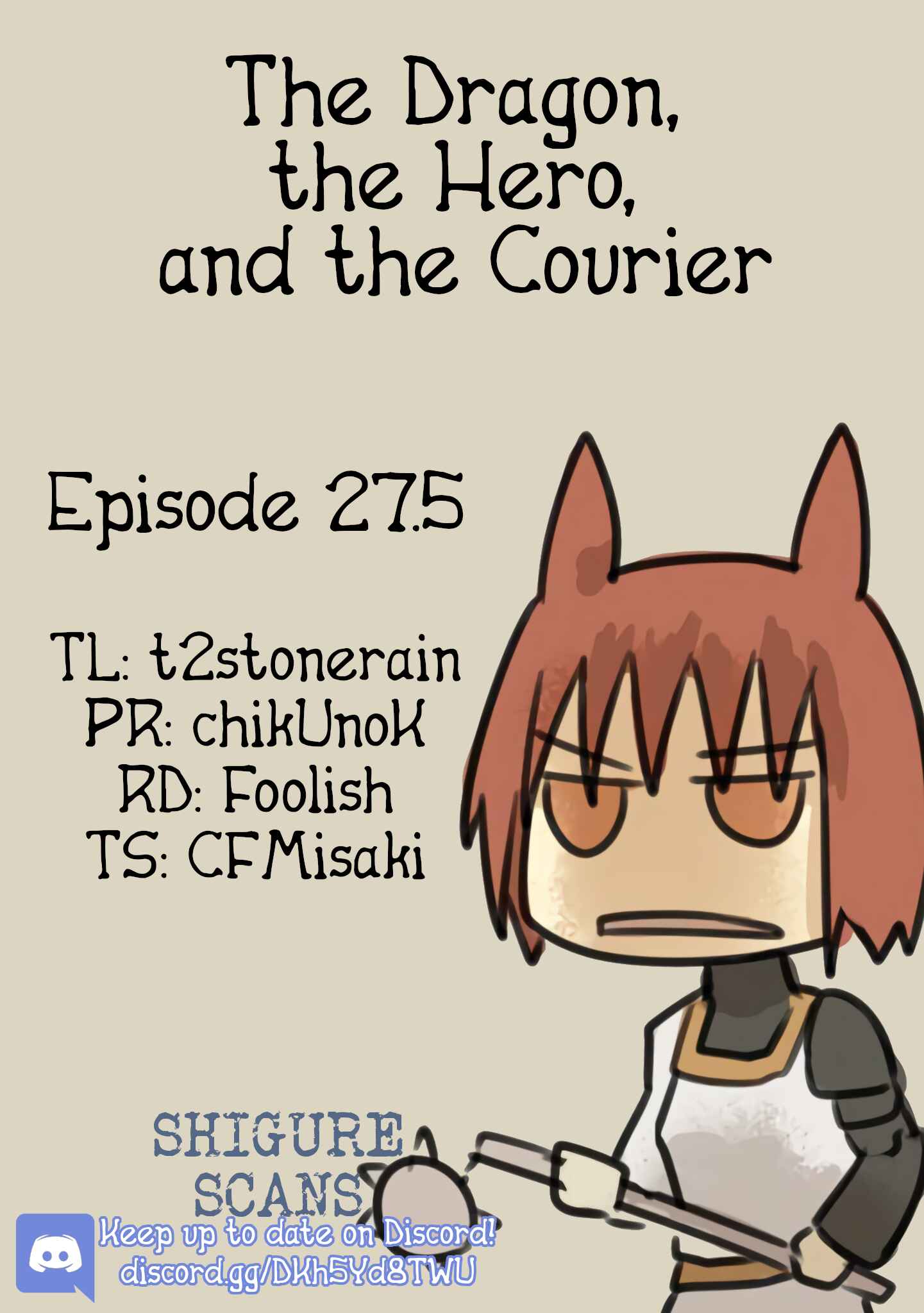 Page 1 Chapter 27.5 Ryuu to Yuusha to Haitatsunin