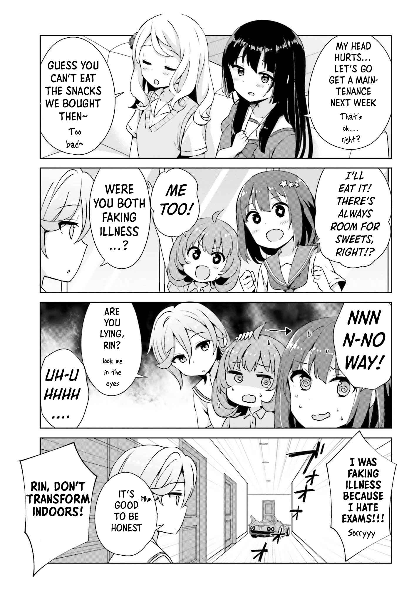 Page 4 Chapter 5 Henkei Shoujo: School☆Days