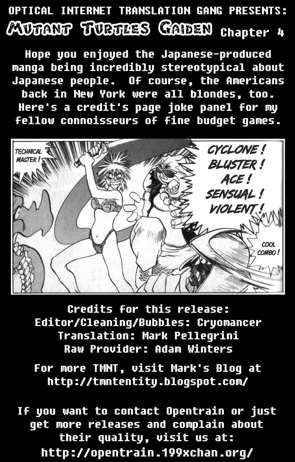 Page 10 Chapter 4.5 Mutant Turtles Gaiden
