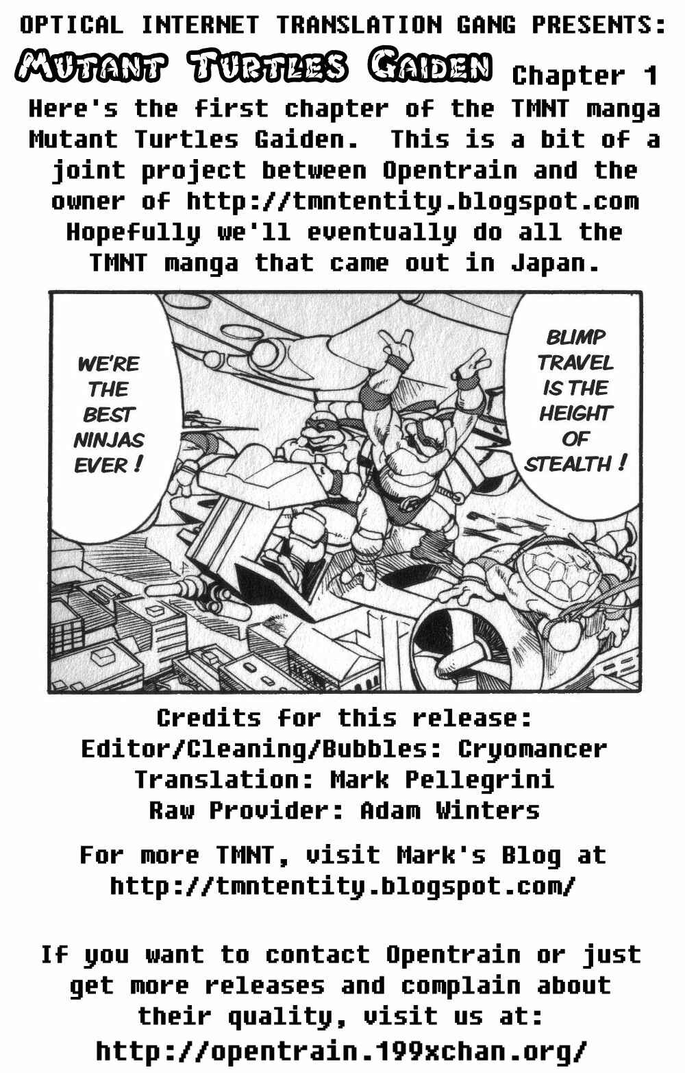 Page 7 Chapter 4.5 Mutant Turtles Gaiden