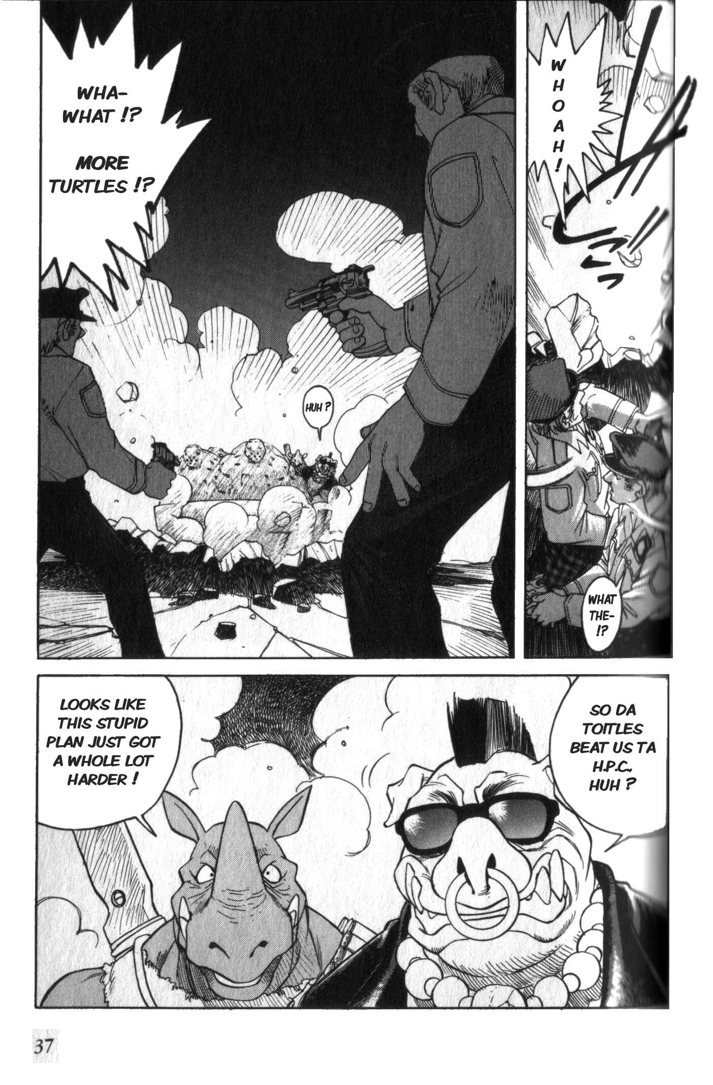 Page 11 Chapter 2 Mutant Turtles Gaiden