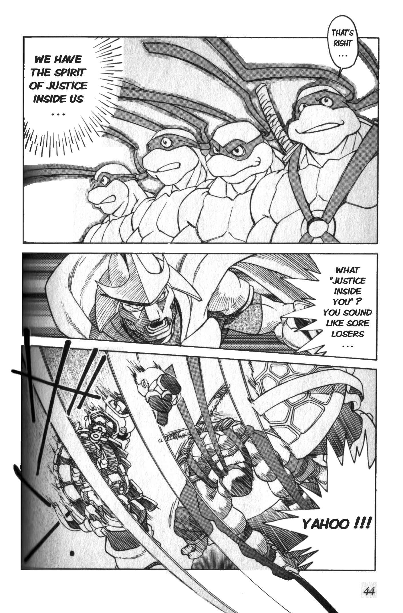 Page 18 Chapter 2 Mutant Turtles Gaiden