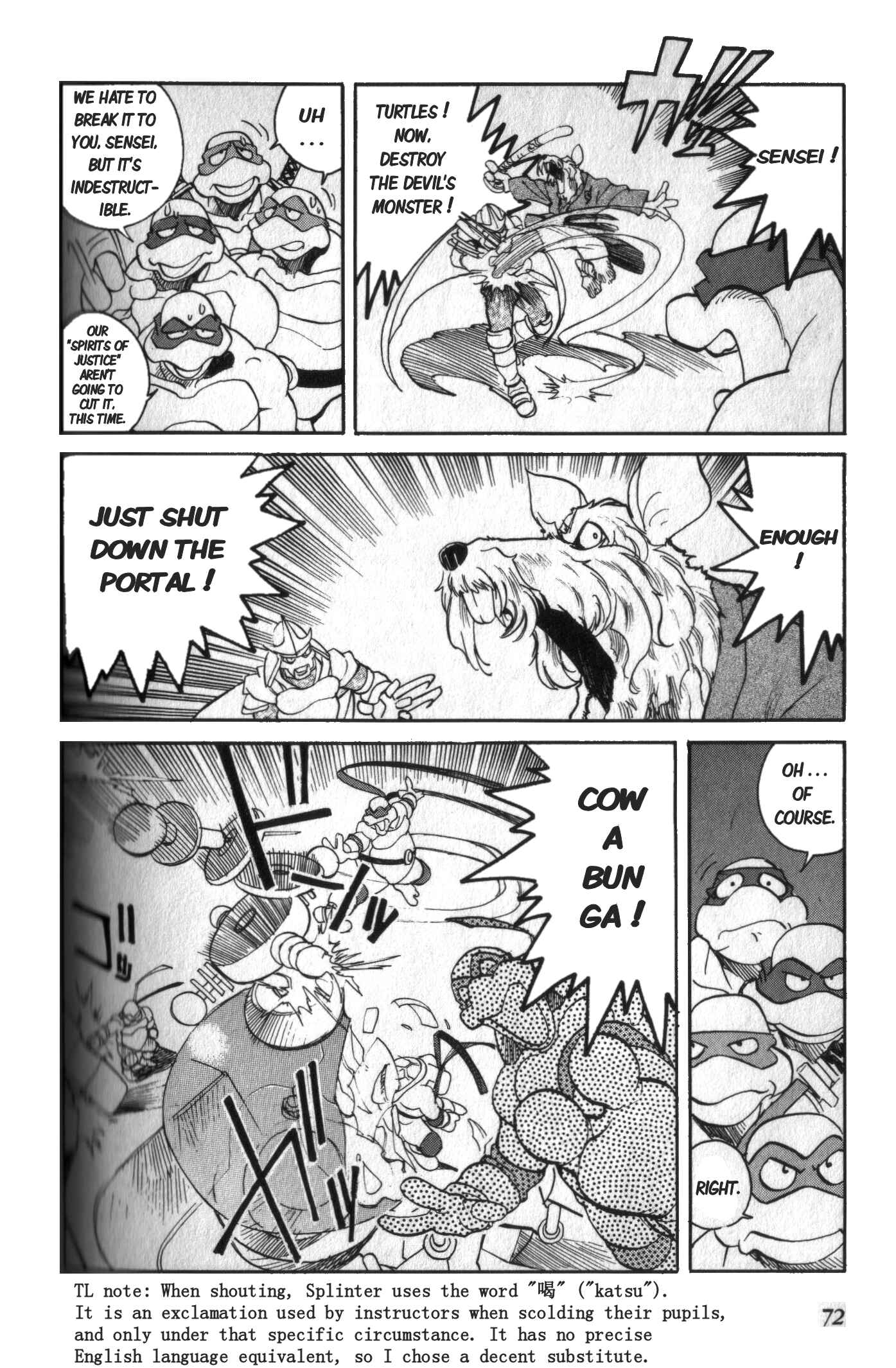 Page 22 Chapter 3 Mutant Turtles Gaiden
