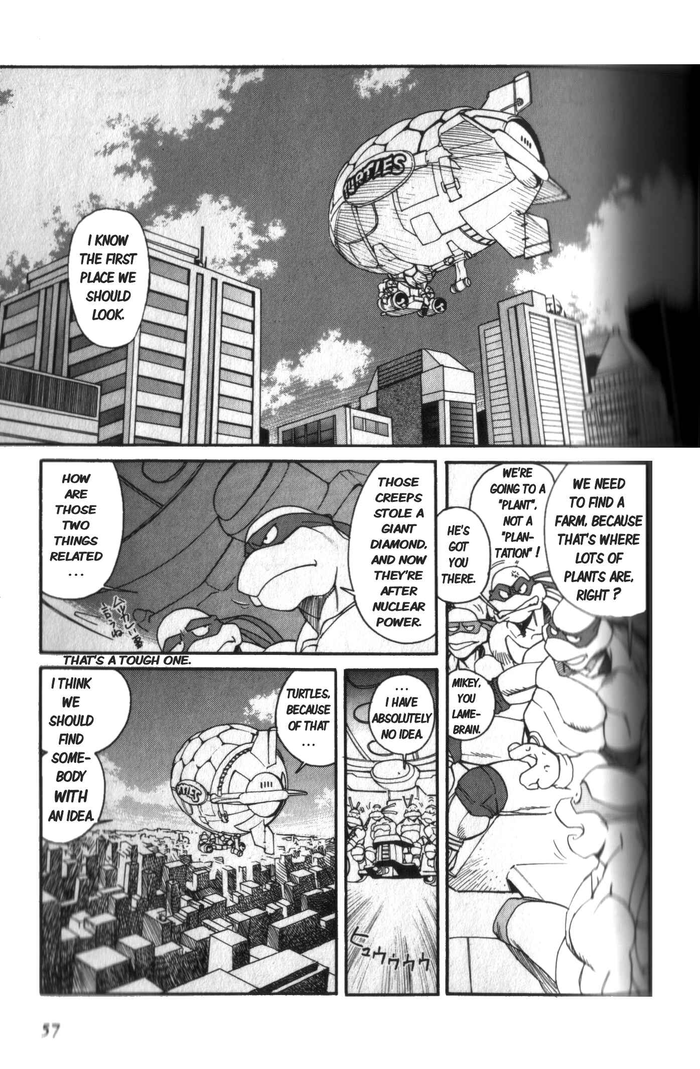 Page 7 Chapter 3 Mutant Turtles Gaiden