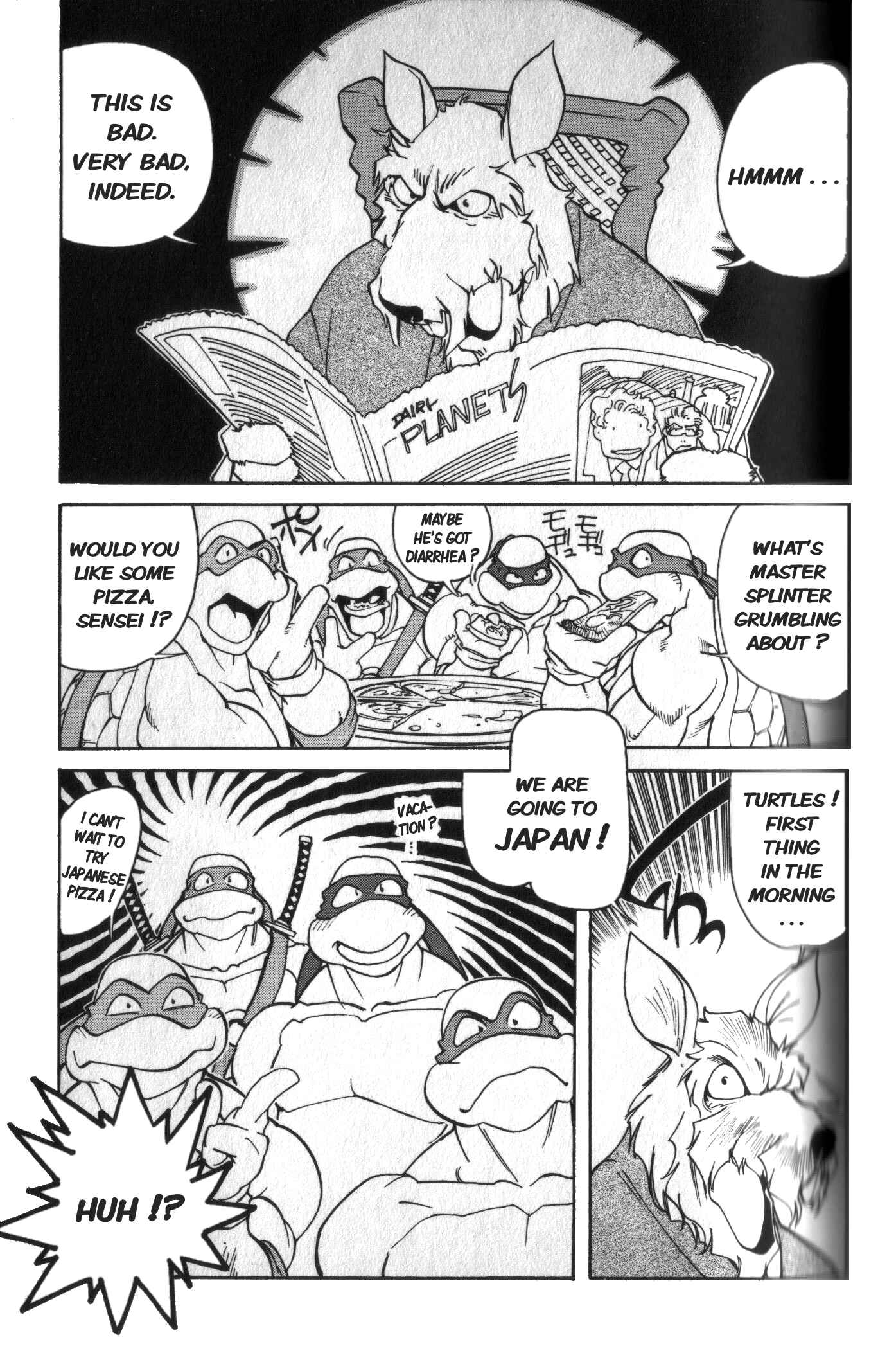 Page 2 Chapter 4 Mutant Turtles Gaiden