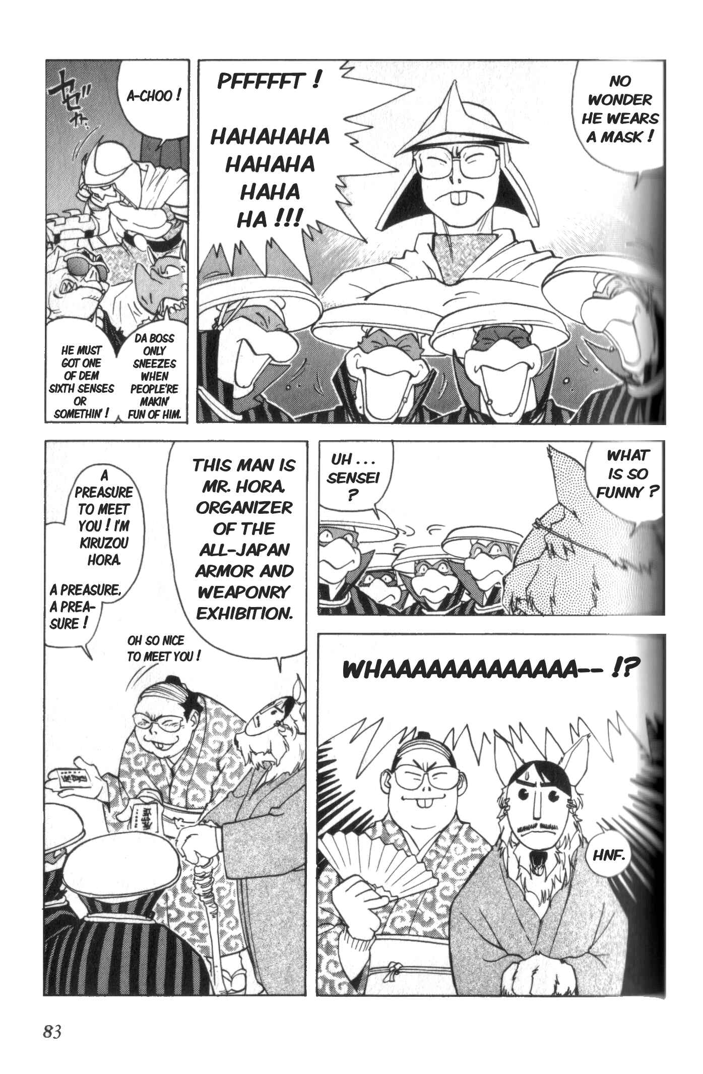 Page 8 Chapter 4 Mutant Turtles Gaiden