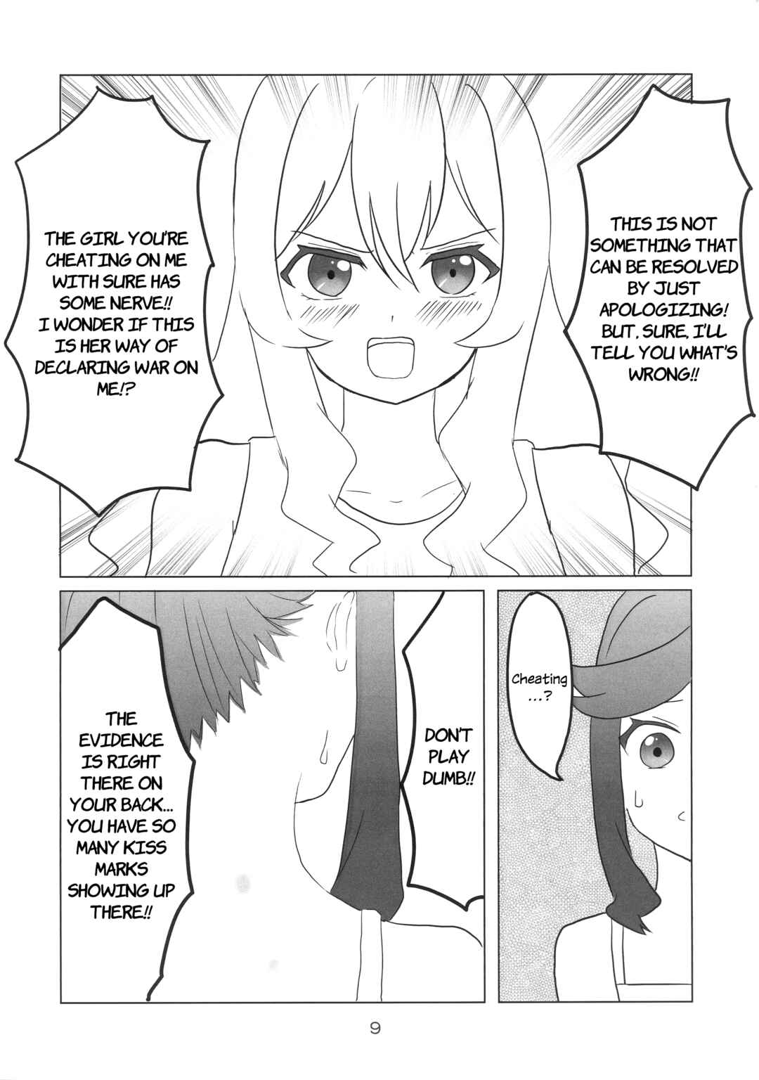 Page 7 Chapter Unknown_9db9 Shoujo Kageki Revue Starlight - Whose Kissmark Is That? (Doujinshi)