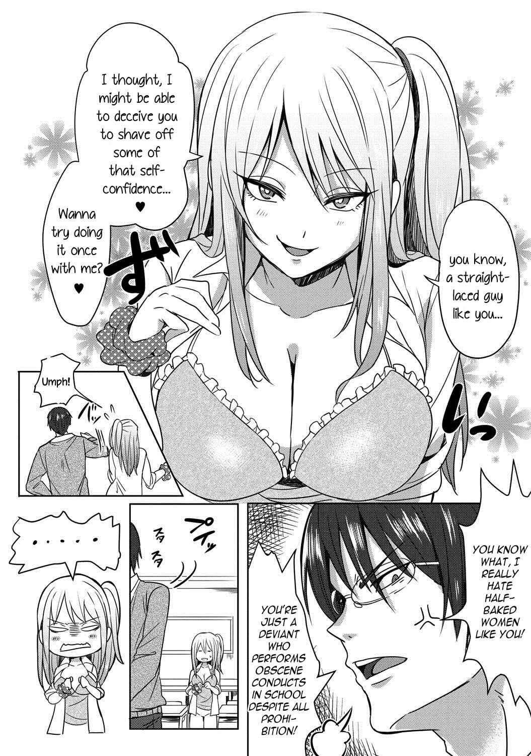 Page 4 Chapter Unknown_2feb Bitch-chan vs Megane-kun